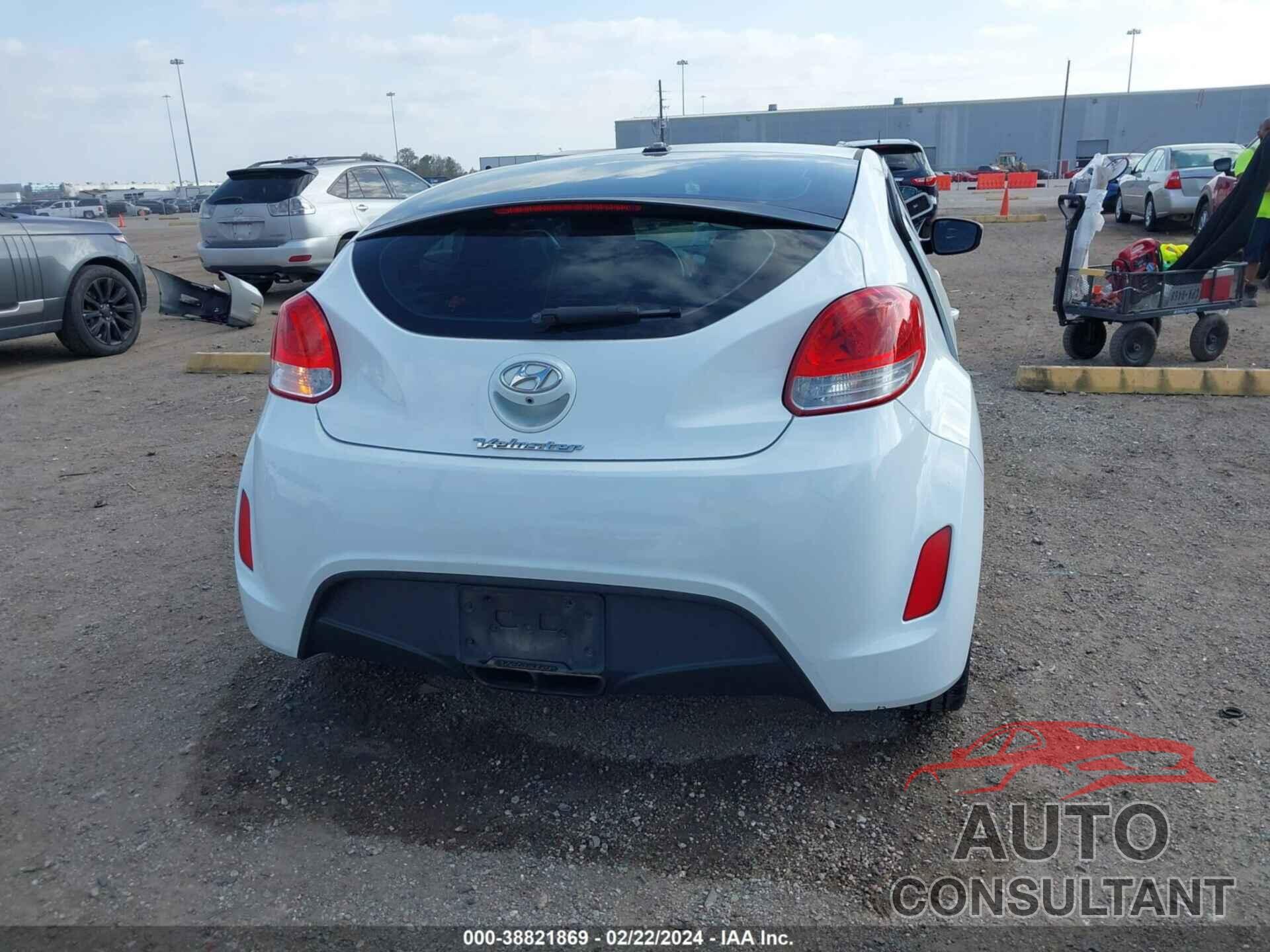 HYUNDAI VELOSTER 2017 - KMHTC6AD6HU311215