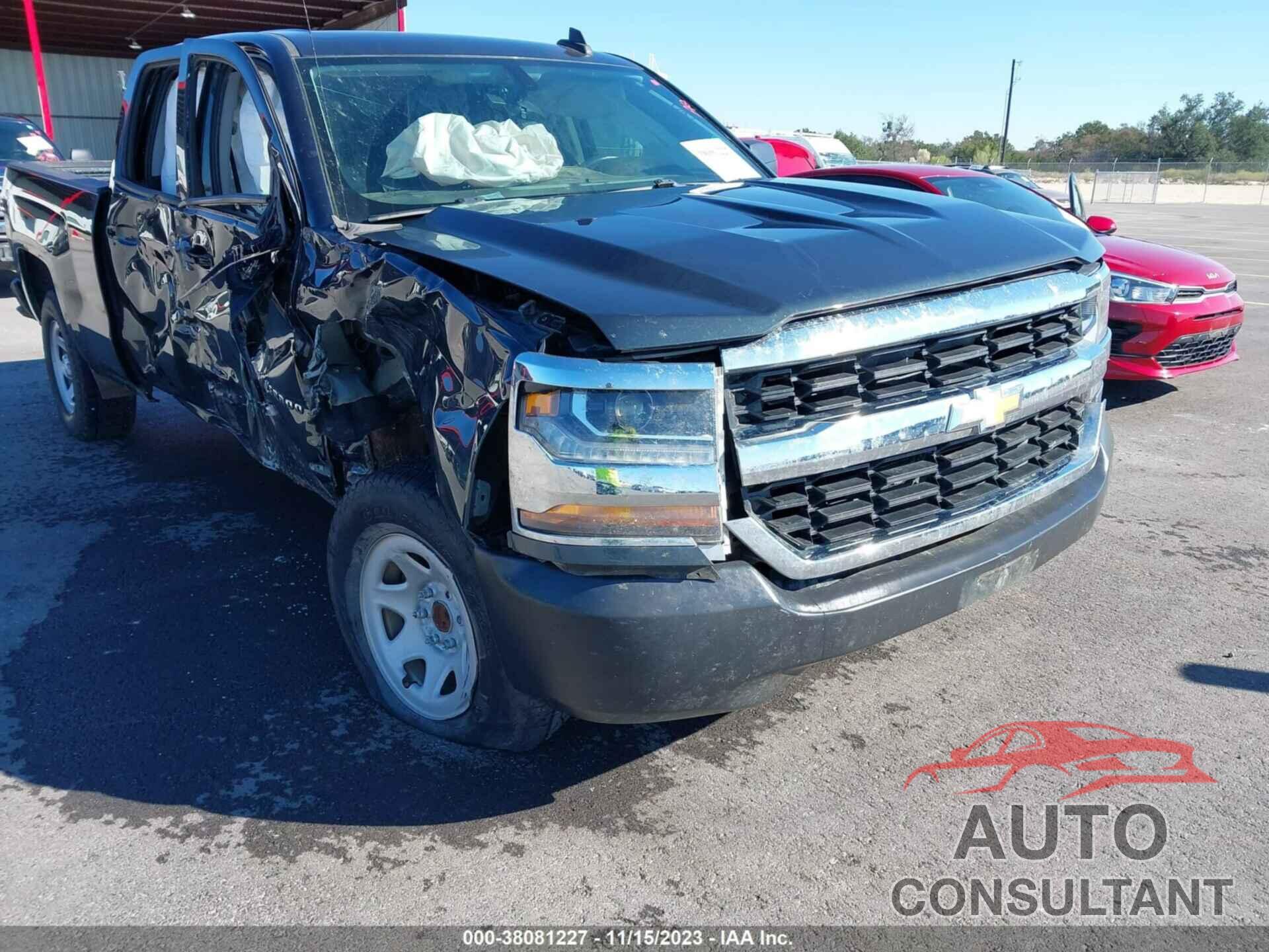 CHEVROLET SILVERADO 1500 2017 - 1GCRCNEH8HZ284205