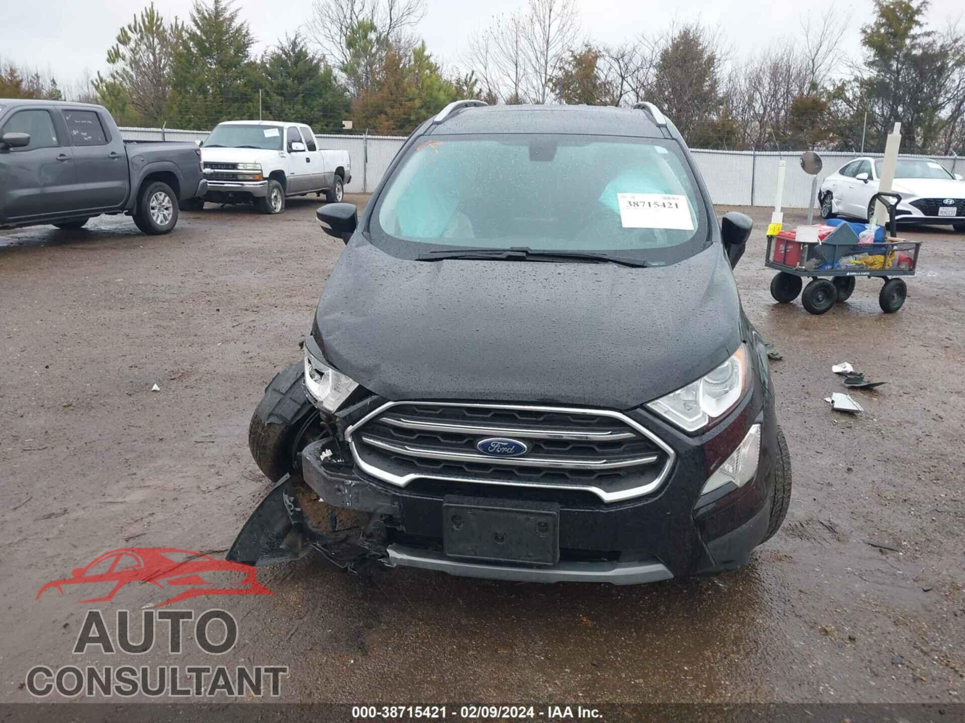FORD ECOSPORT 2019 - MAJ6S3KL9KC283292