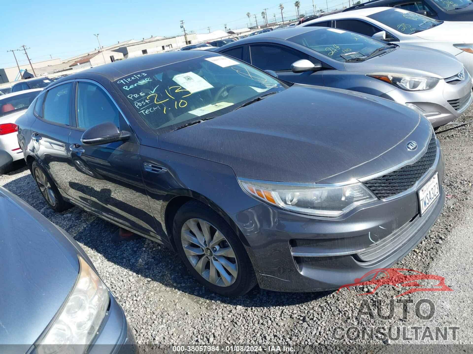 KIA OPTIMA 2017 - 5XXGT4L36HG138784