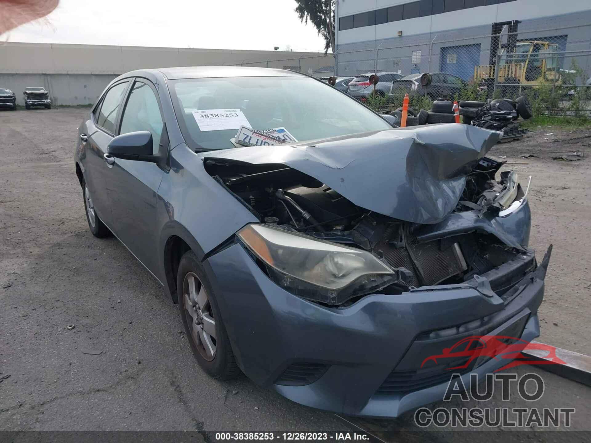 TOYOTA COROLLA 2015 - 5YFBURHE2FP322123