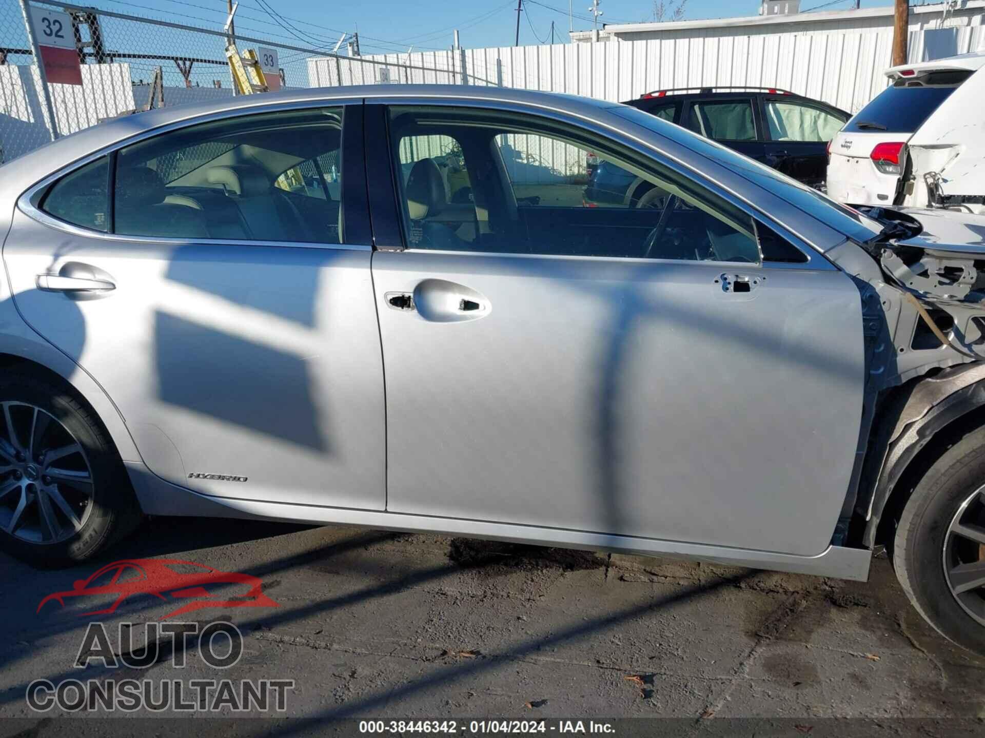 LEXUS ES 300H 2016 - JTHBW1GG5G2101399