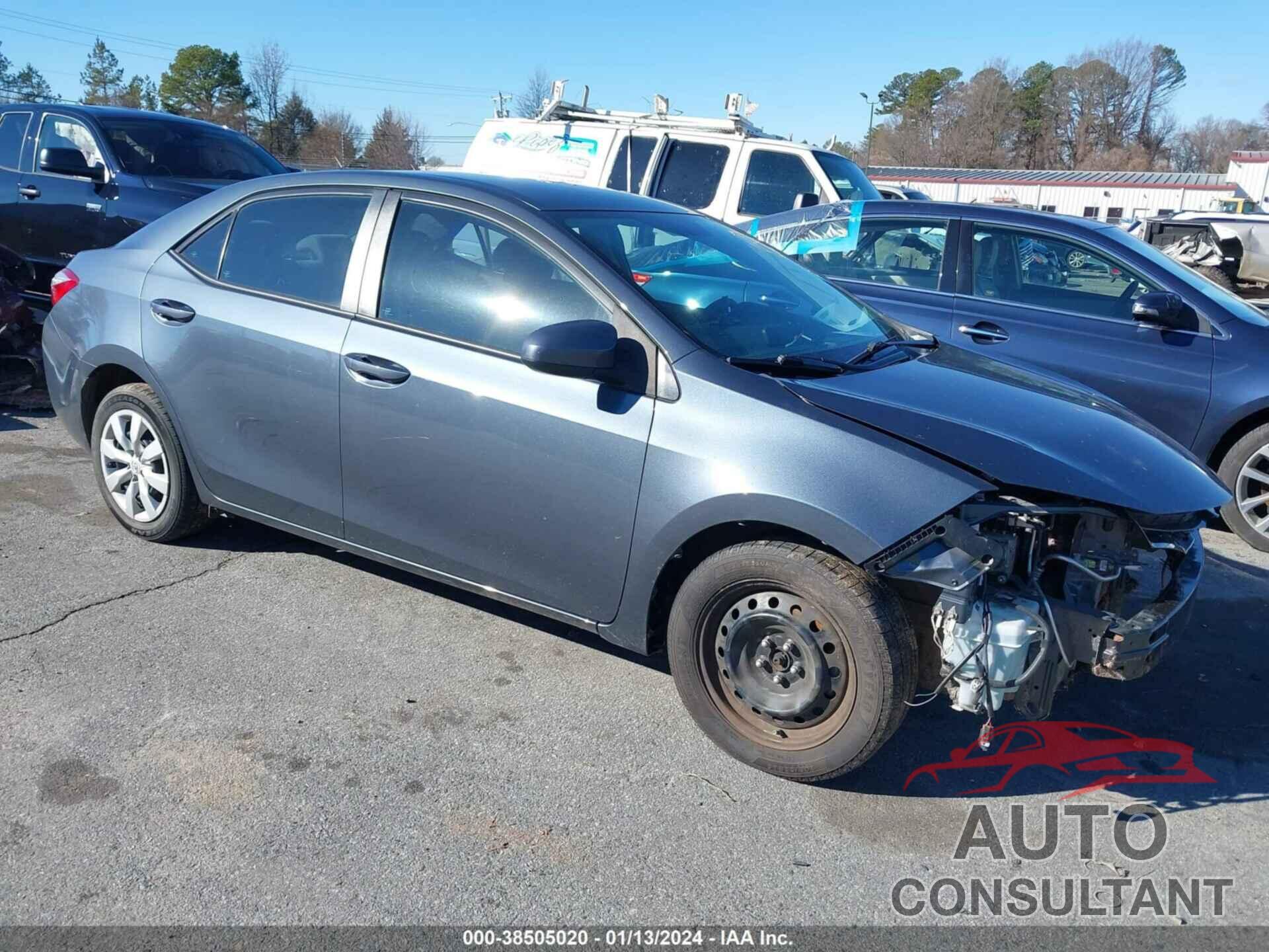 TOYOTA COROLLA 2016 - 2T1BURHE3GC643881