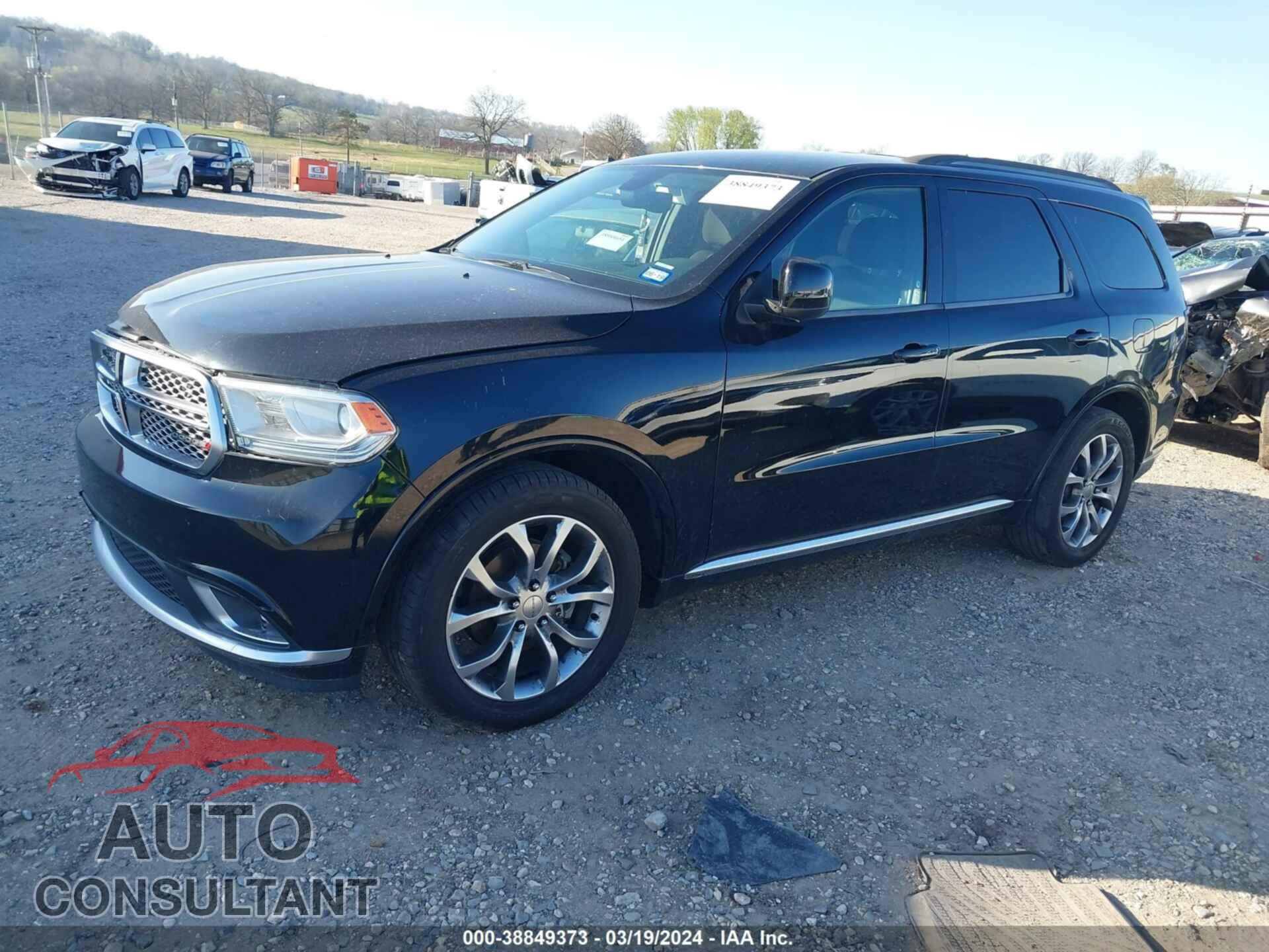 DODGE DURANGO 2017 - 1C4RDHAG9HC748326