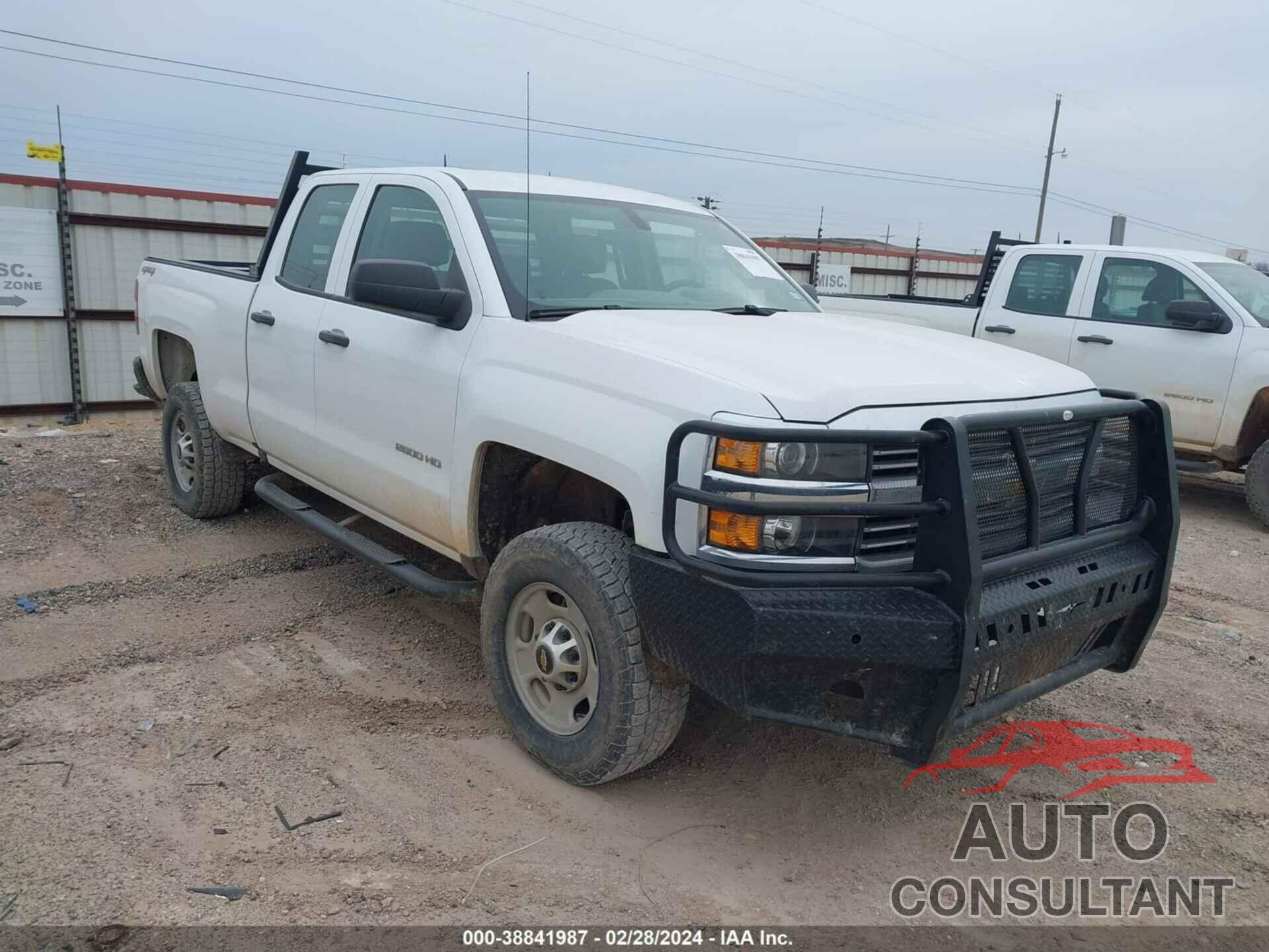 CHEVROLET SILVERADO 2017 - 1GC2KUEG3HZ331954