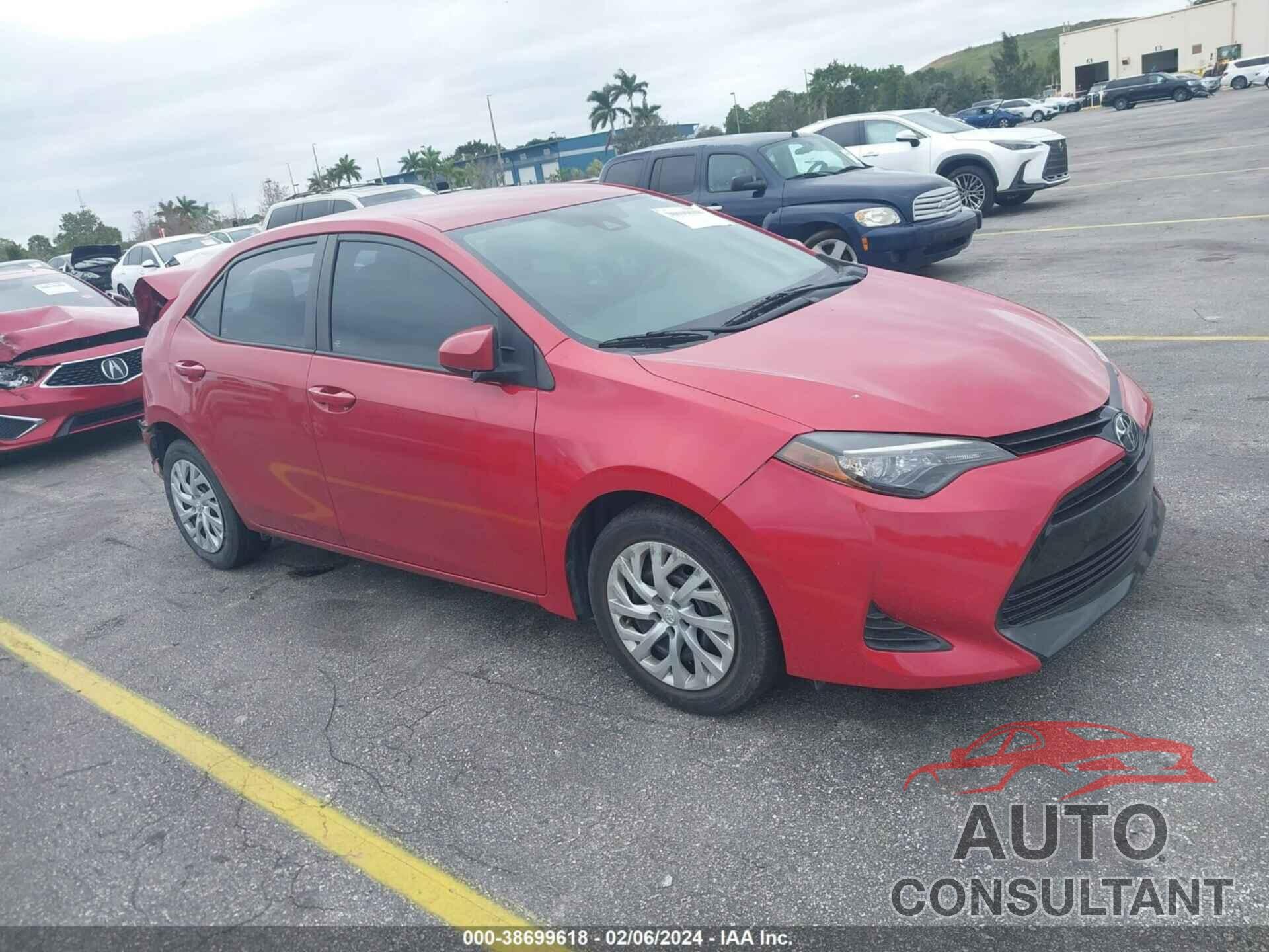 TOYOTA COROLLA 2017 - 5YFBURHE0HP617725