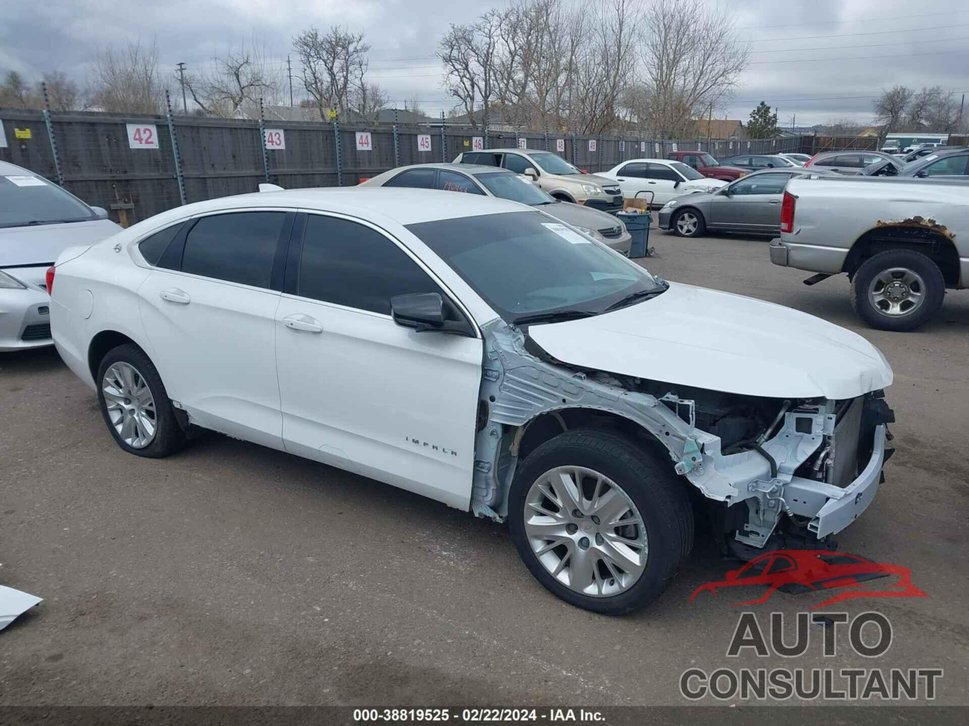 CHEVROLET IMPALA 2019 - 1G11X5S3XKU140937