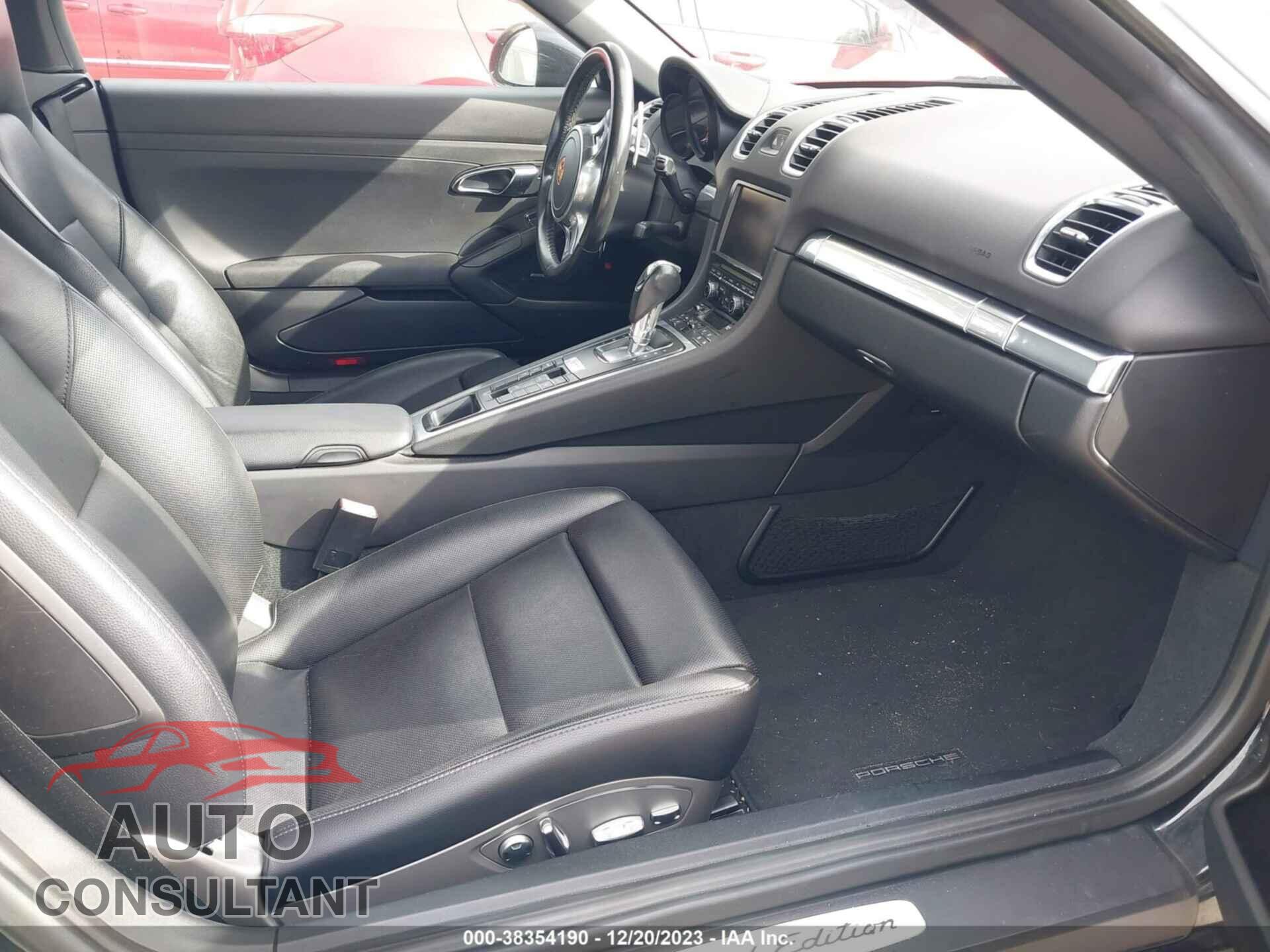 PORSCHE BOXSTER 2016 - WP0CA2A83GS120285