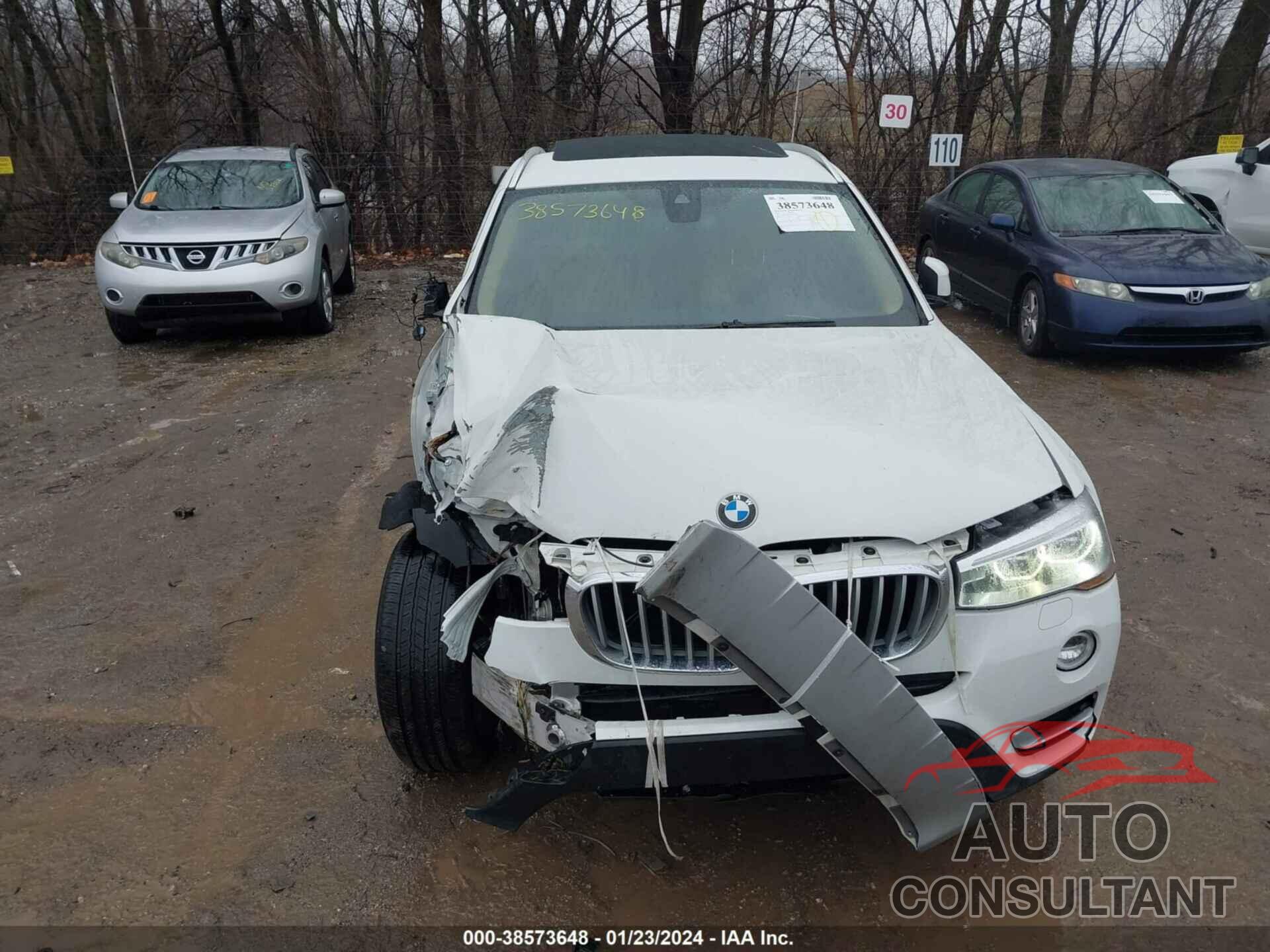 BMW X3 2017 - 5UXWX7C55H0U40599