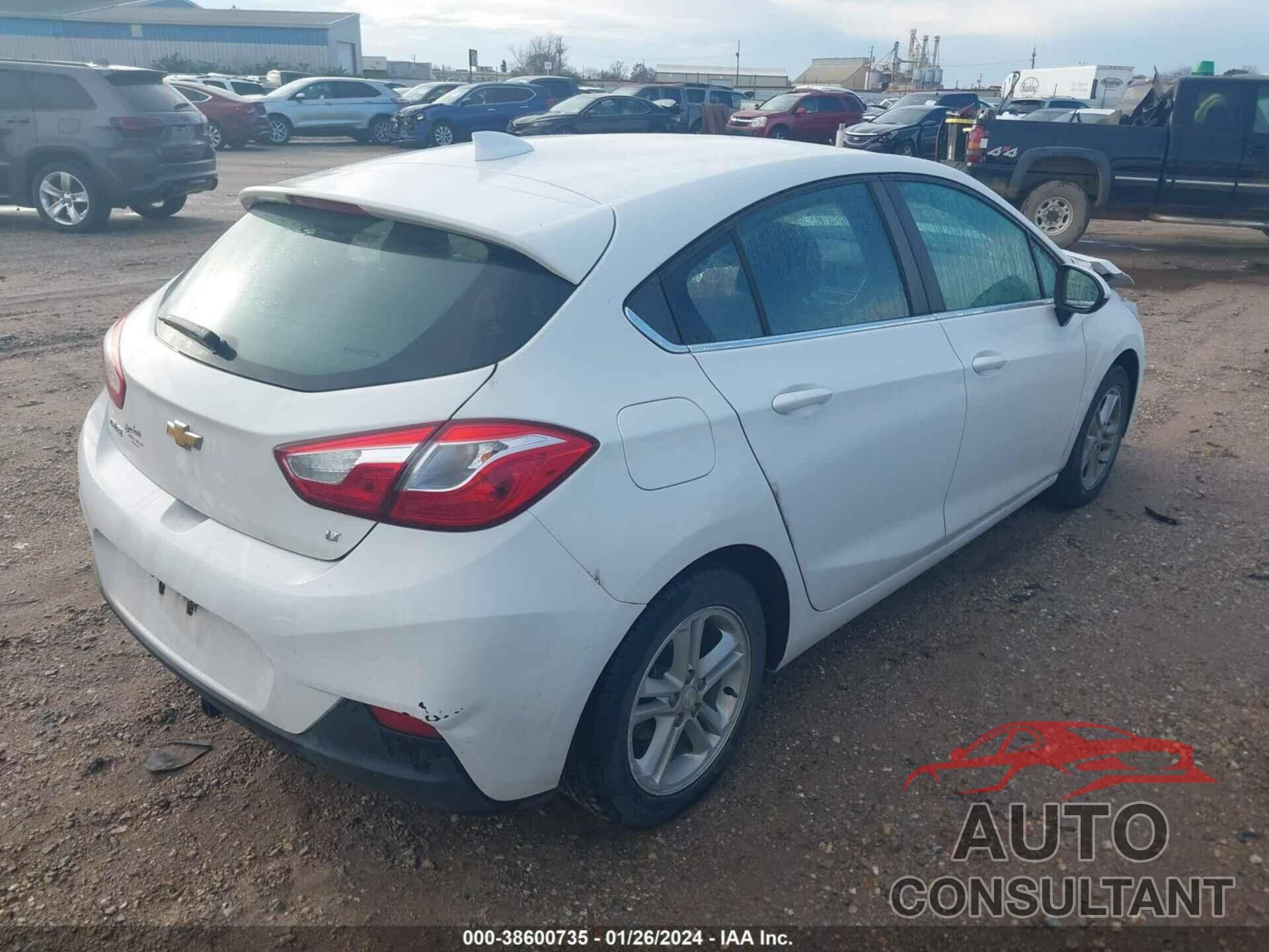 CHEVROLET CRUZE 2017 - 3G1BE6SM0HS538367