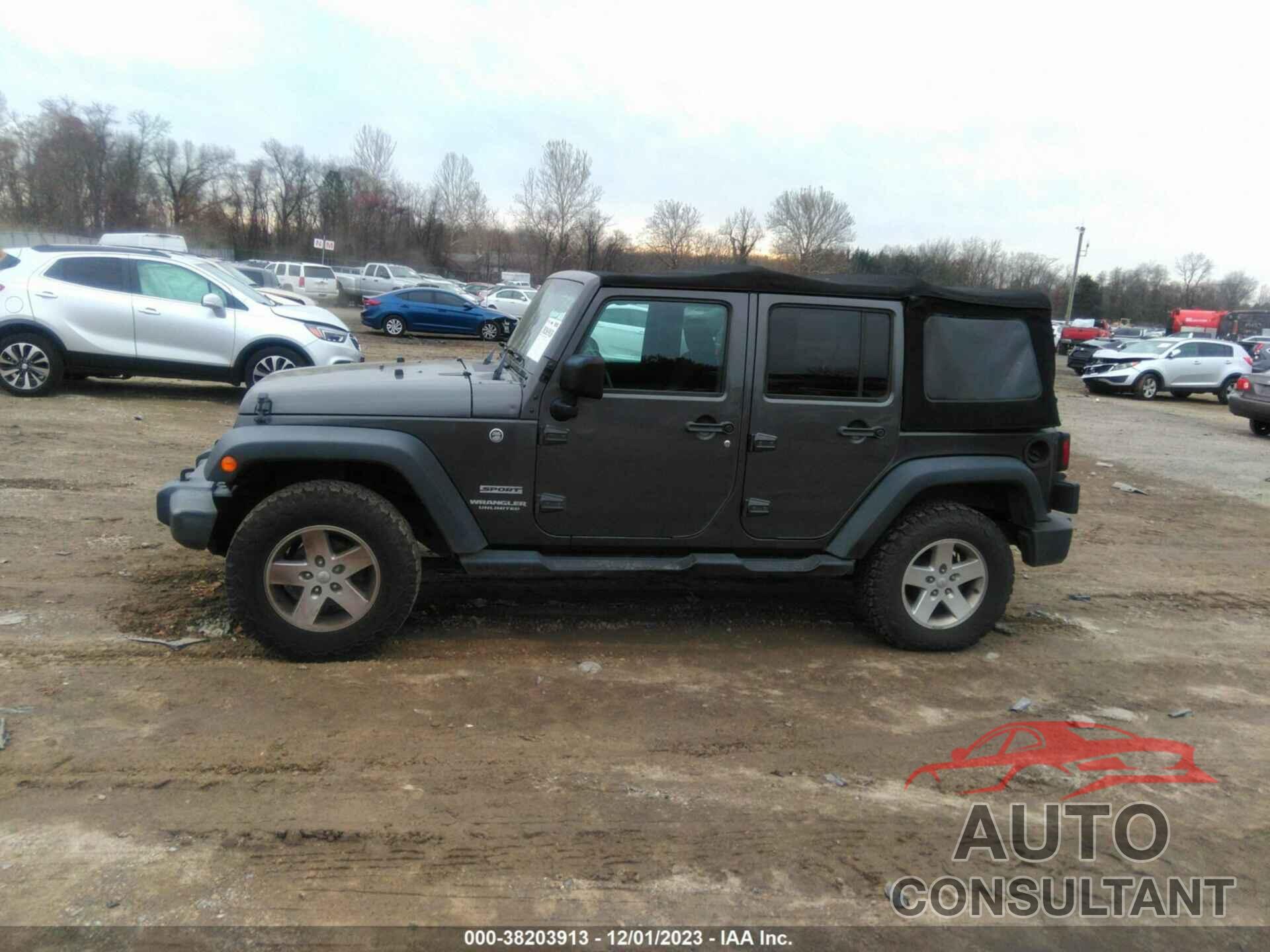 JEEP WRANGLER UNLIMITED 2017 - 1C4BJWDG3HL569290