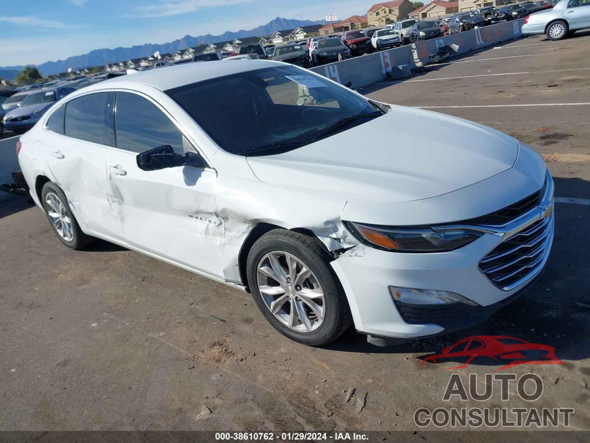 CHEVROLET MALIBU 2020 - 1G1ZD5ST1LF031333