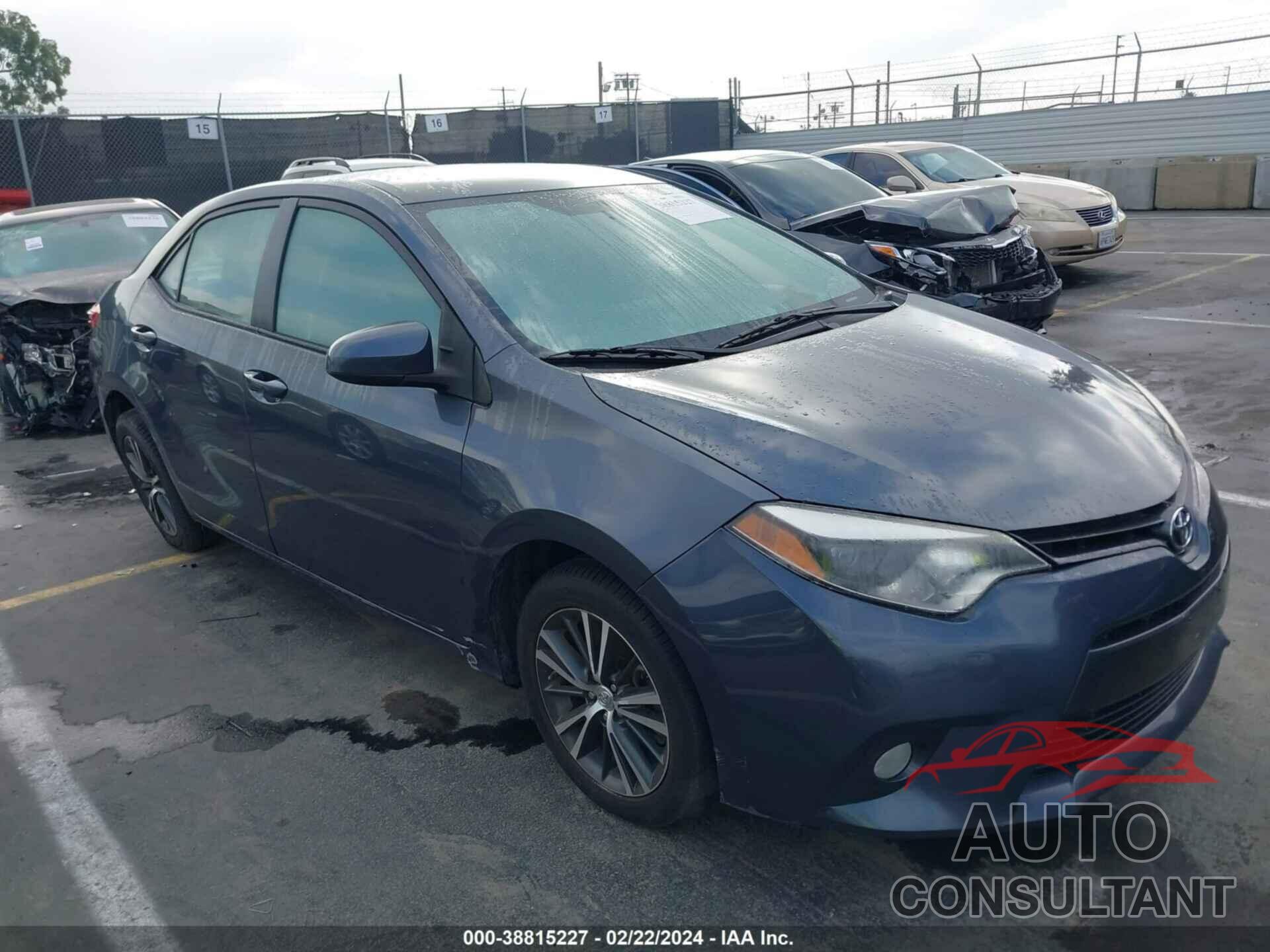 TOYOTA COROLLA 2016 - 5YFBURHE8GP508427