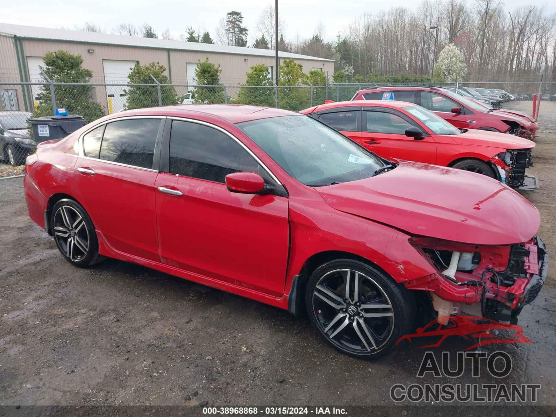 HONDA ACCORD 2017 - 1HGCR2F59HA077121