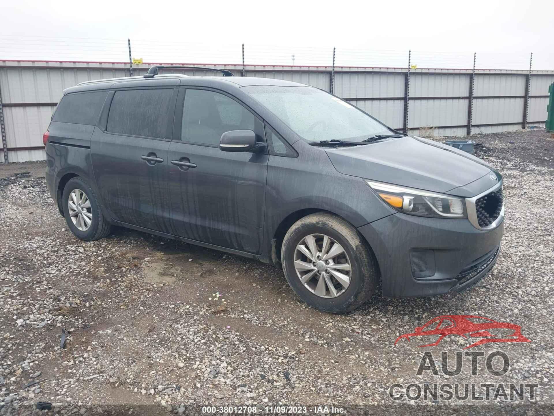 KIA SEDONA 2016 - KNDMB5C12G6133847