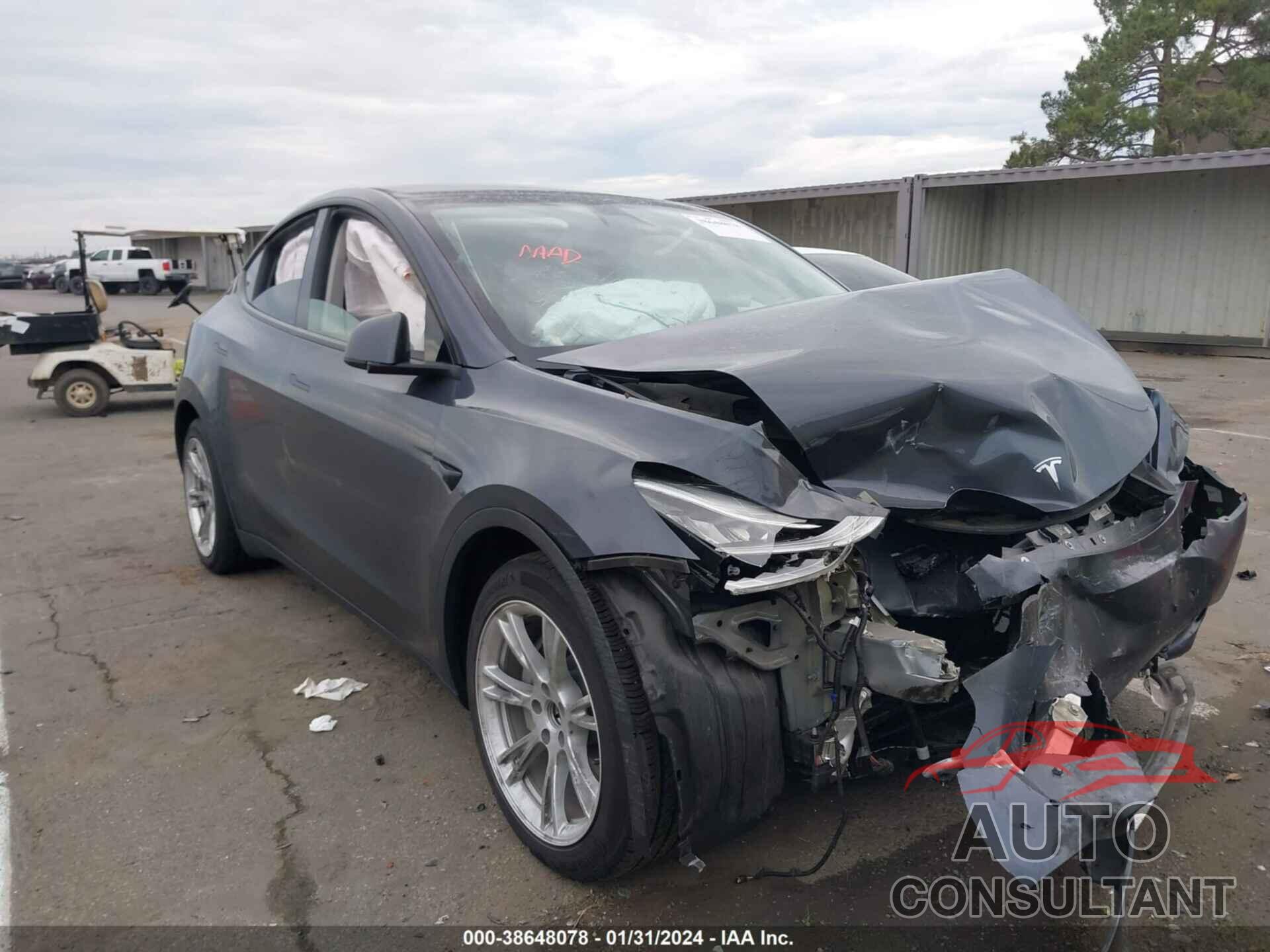 TESLA MODEL Y 2021 - 5YJYGDEE3MF087135