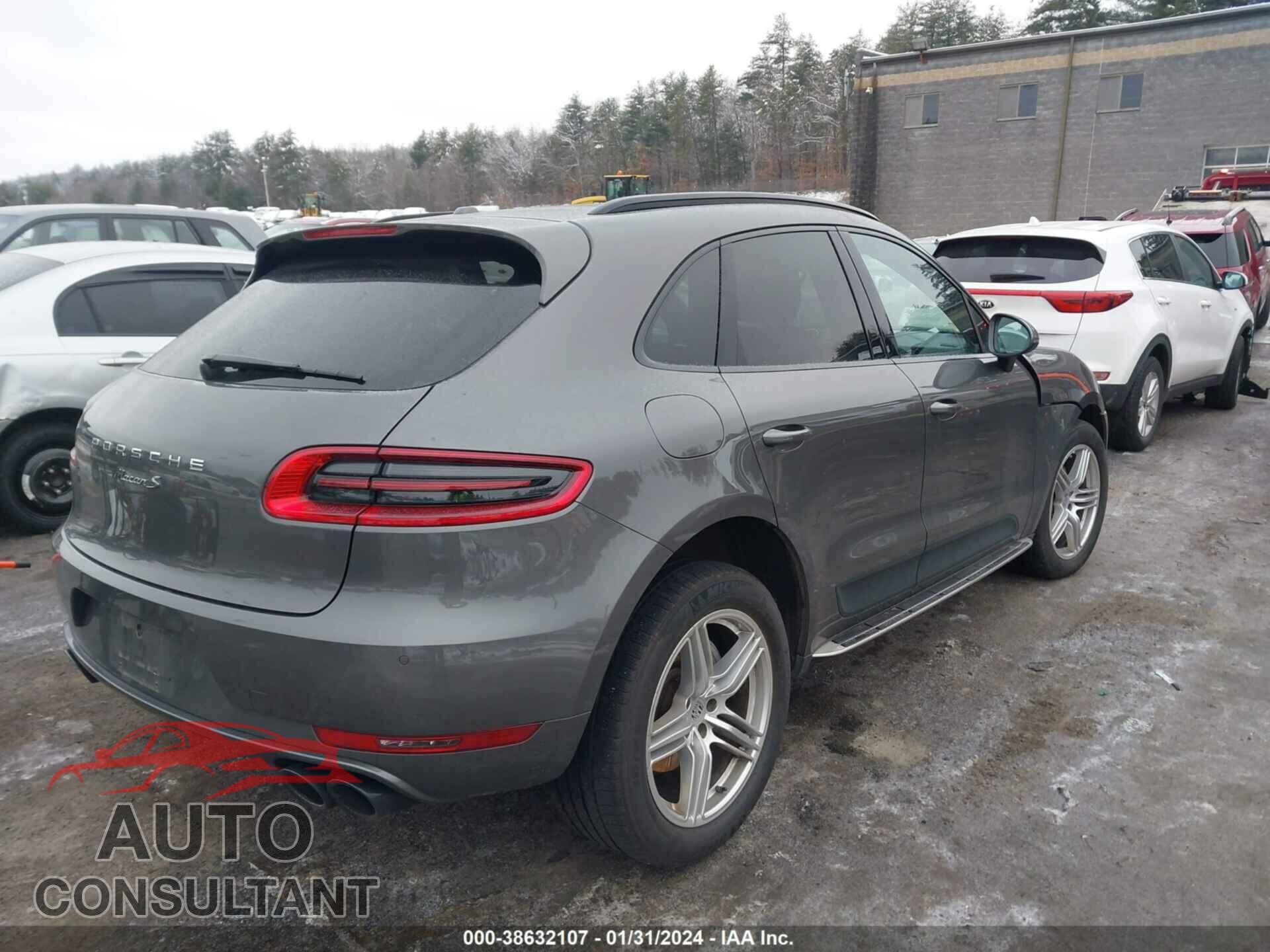 PORSCHE MACAN 2016 - WP1AB2A55GLB48494