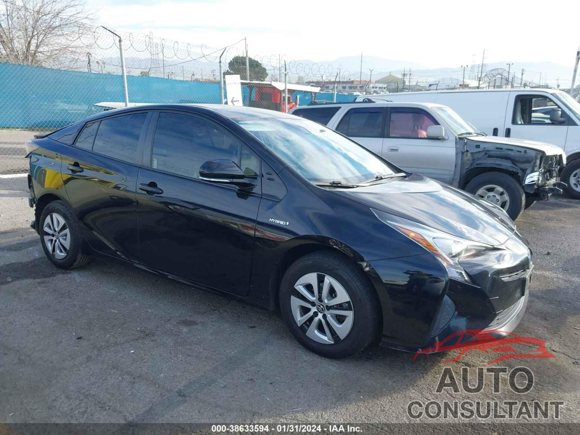 TOYOTA PRIUS 2017 - JTDKARFU0H3036866