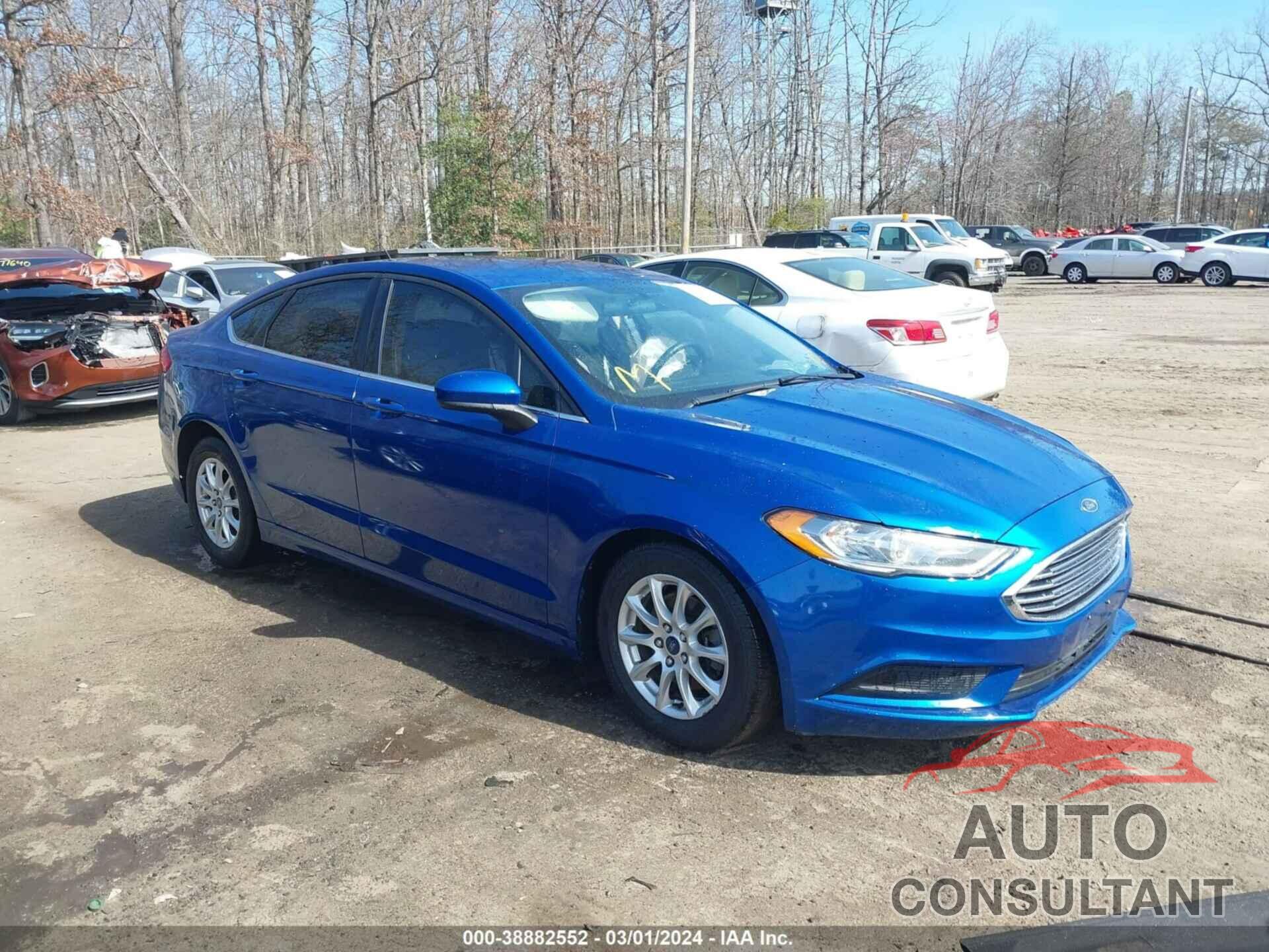 FORD FUSION 2017 - 3FA6P0G74HR199001