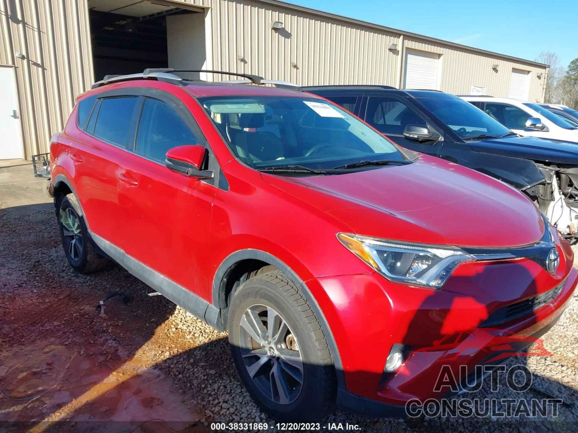 TOYOTA RAV4 2016 - 2T3WFREV9GW273185