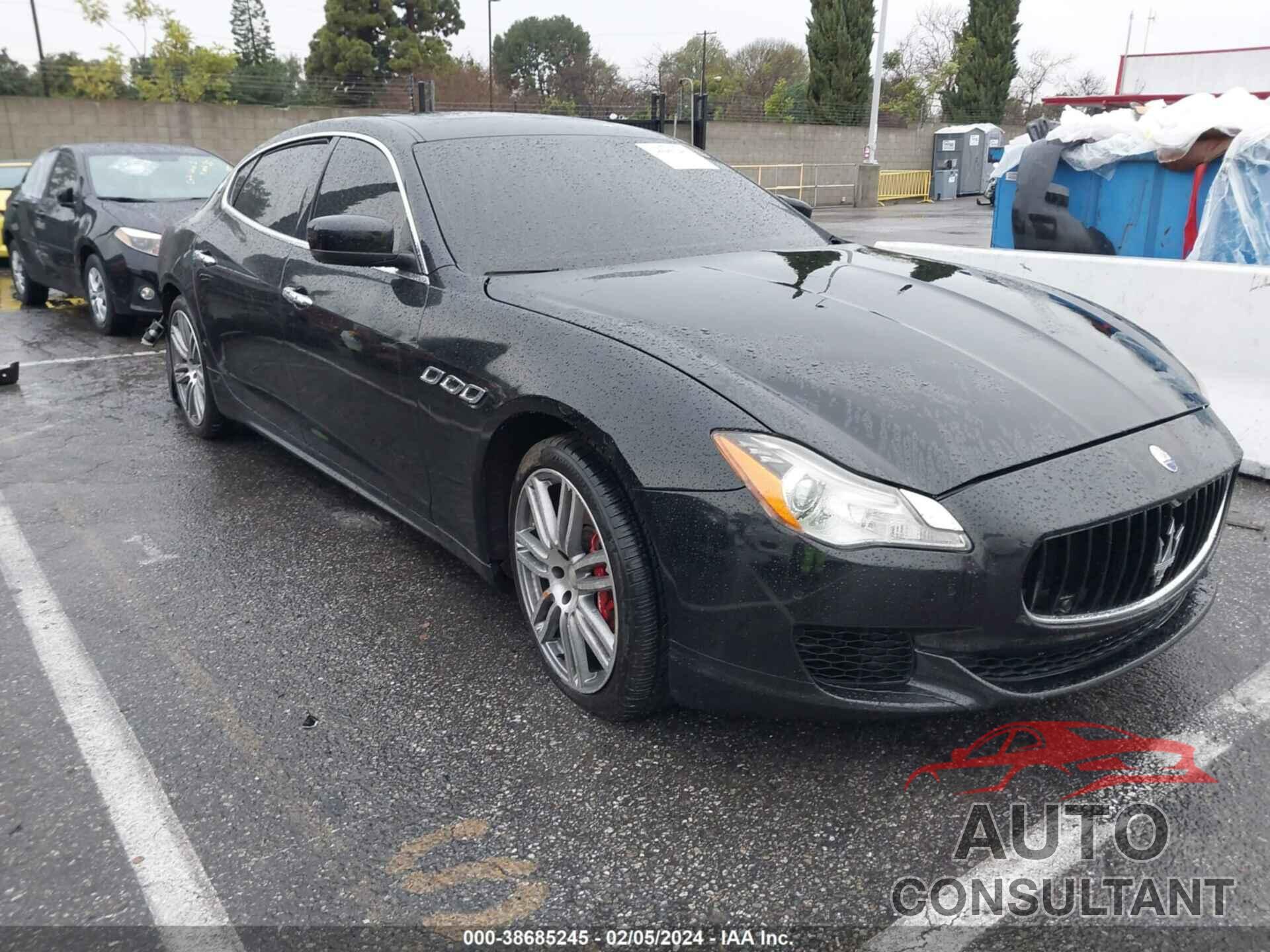 MASERATI QUATTROPORTE 2016 - ZAM56RPA7G1191004