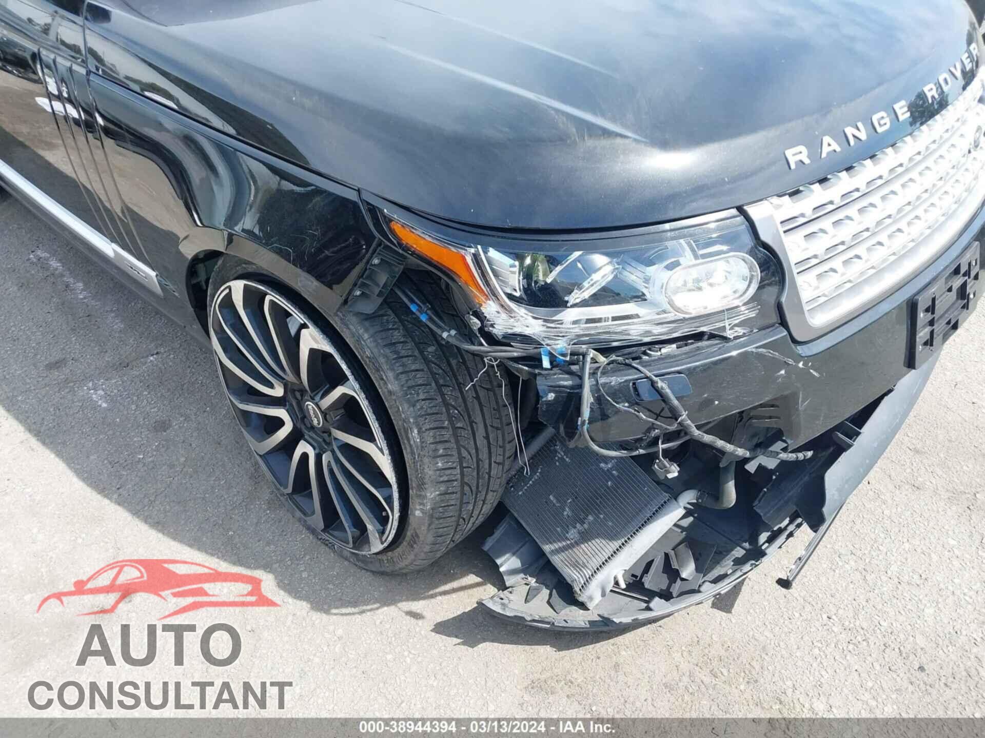 LAND ROVER RANGE ROVER 2016 - SALGS3EF0GA317250