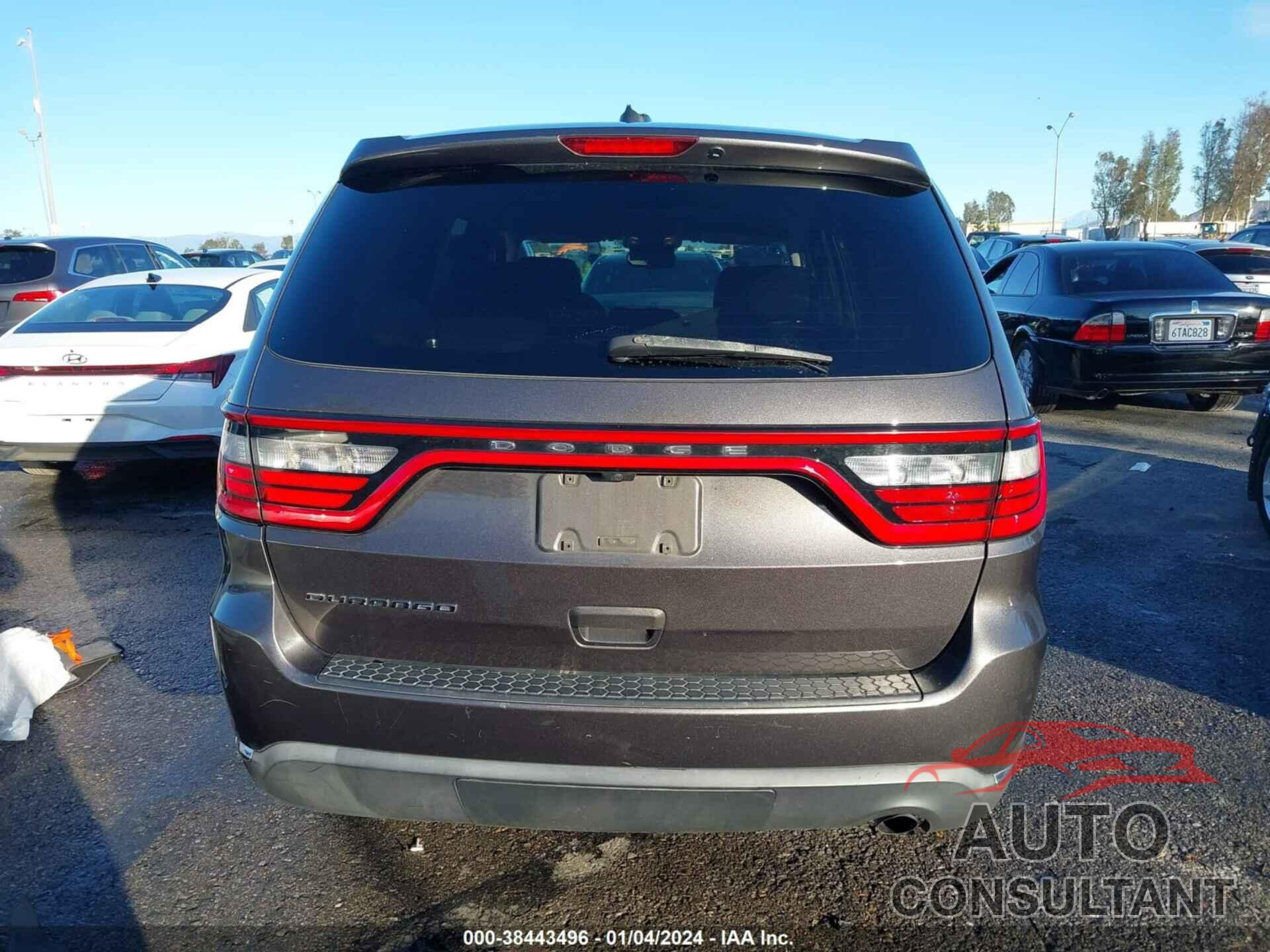 DODGE DURANGO 2019 - 1C4RDHAG5KC705447