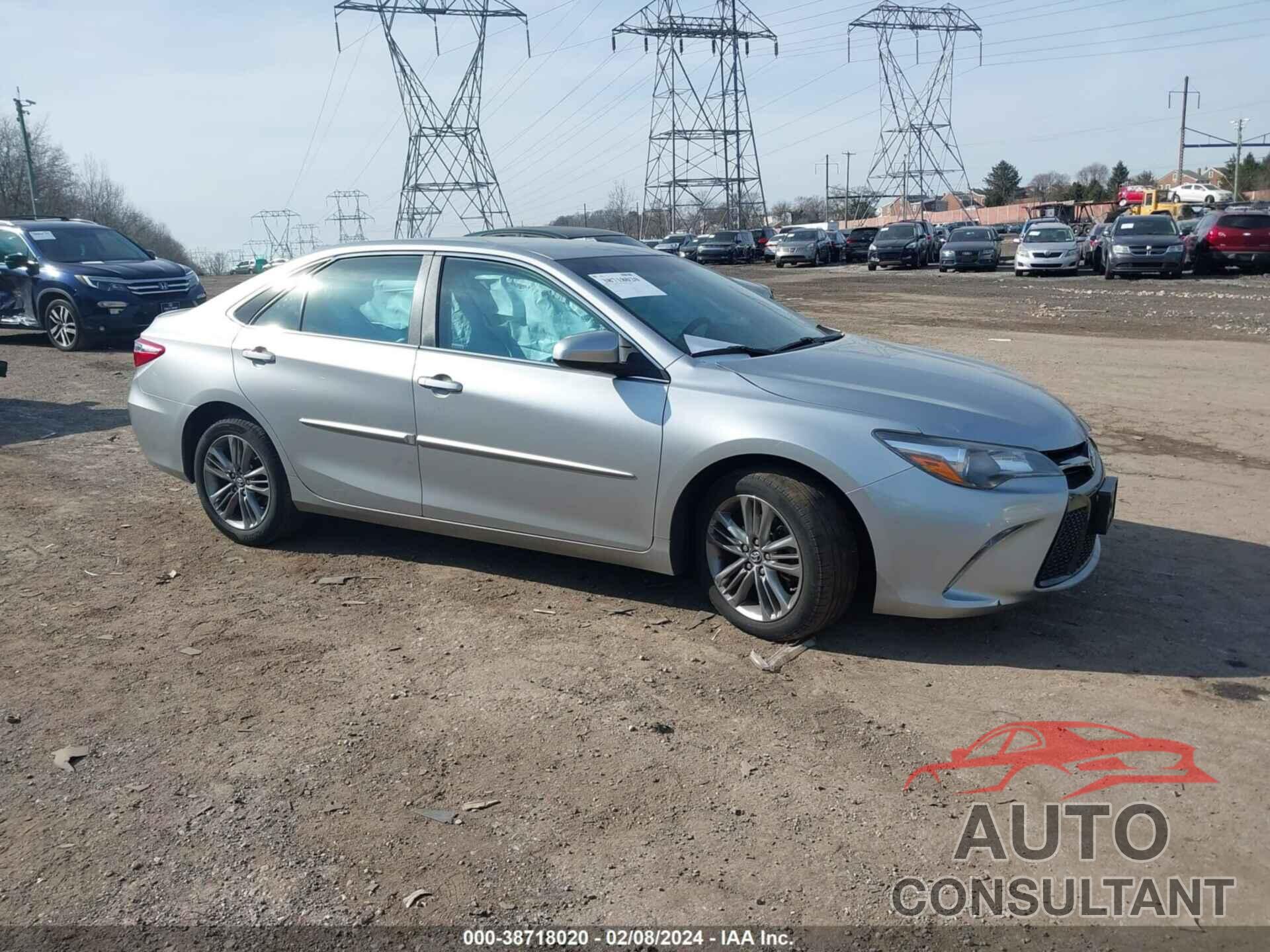 TOYOTA CAMRY 2017 - 4T1BF1FK1HU788227