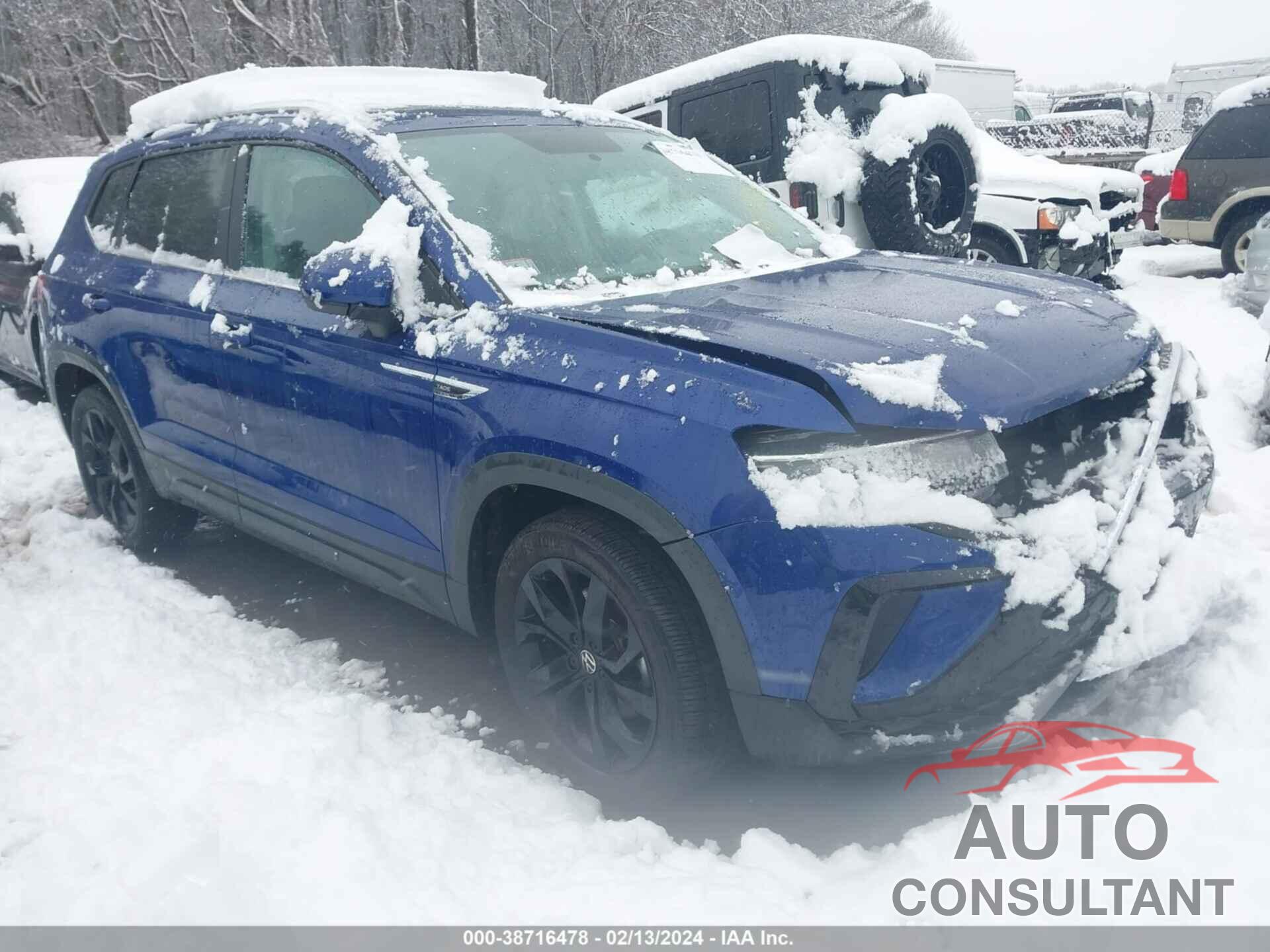 VOLKSWAGEN TAOS 2022 - 3VVLX7B23NM063275