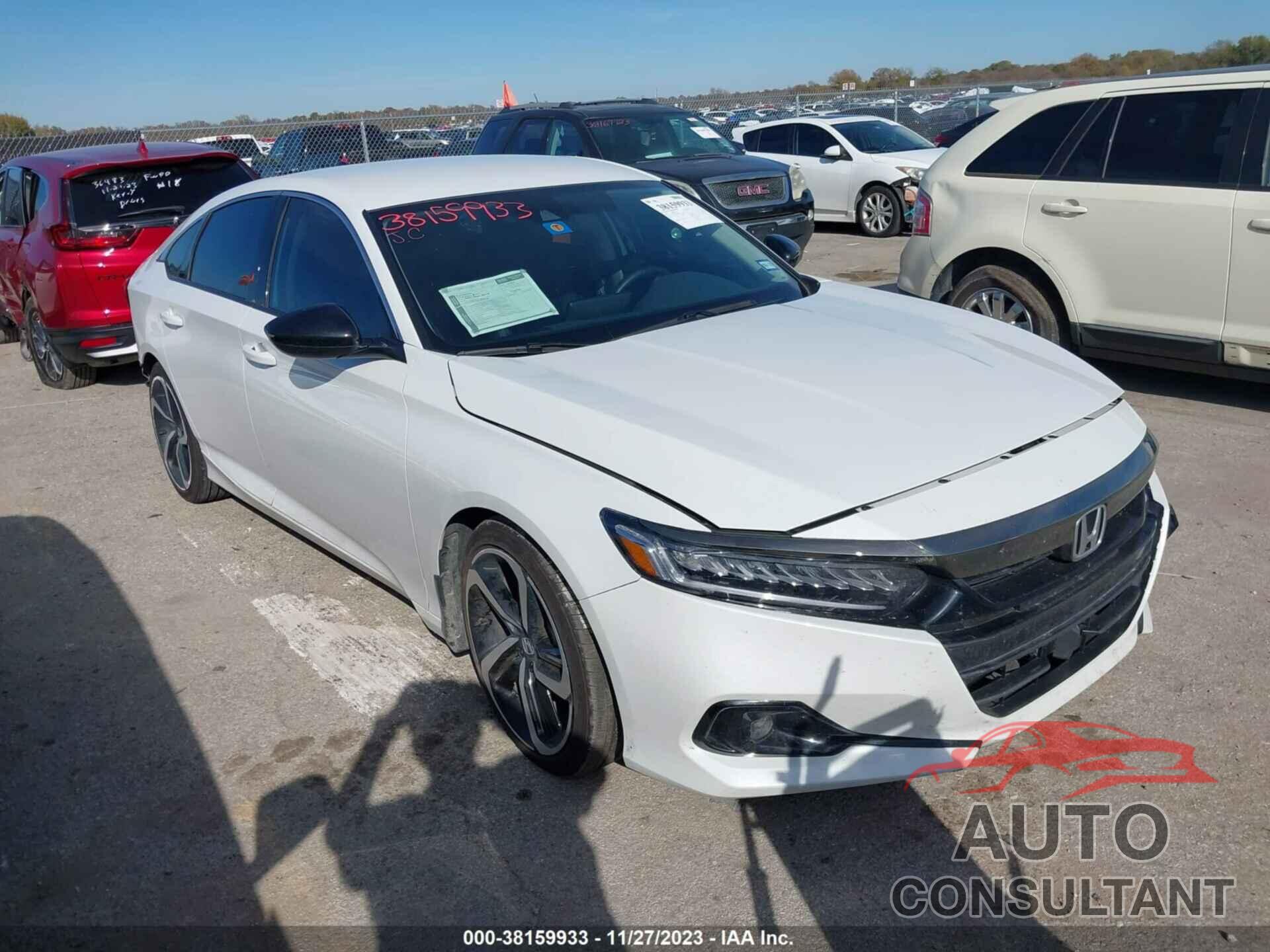 HONDA ACCORD 2022 - 1HGCV1F49NA092856