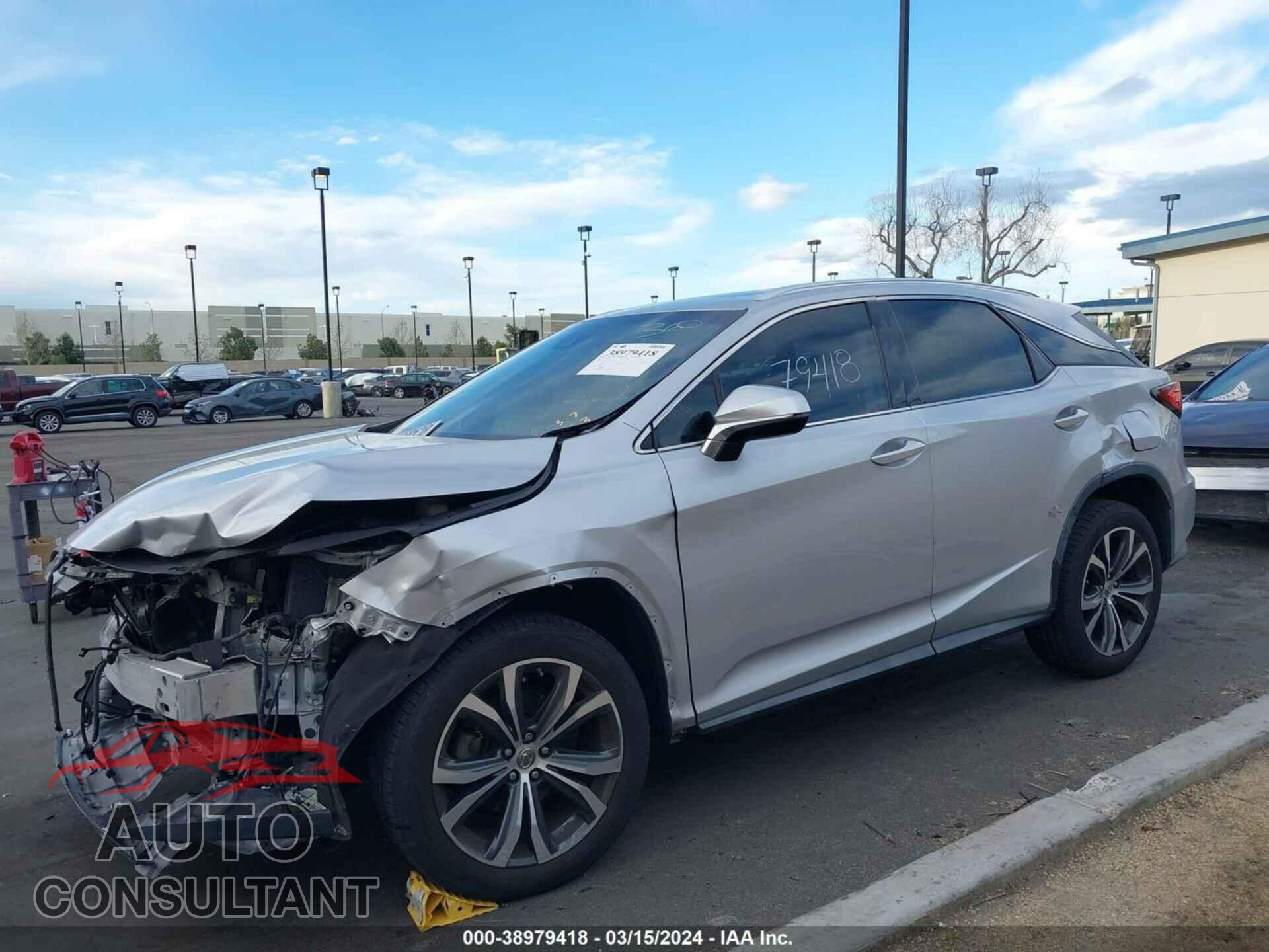 LEXUS RX 2017 - 2T2ZZMCA9HC089301