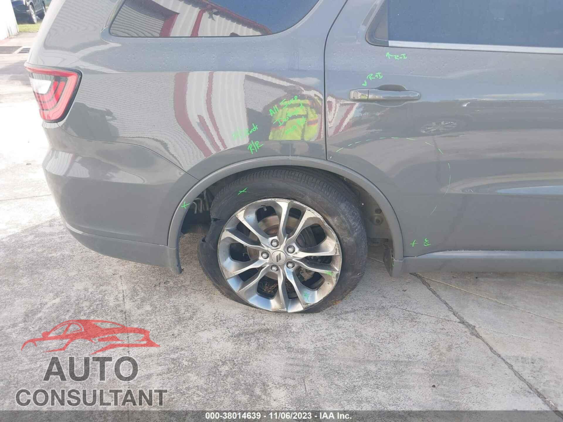 DODGE DURANGO 2019 - 1C4RDJDG5KC821508