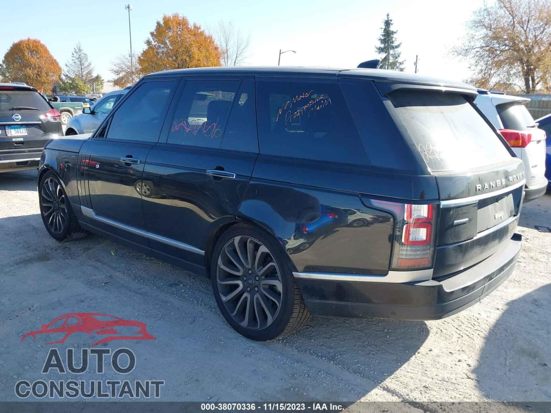 LAND ROVER RANGE ROVER 2017 - SALGV2FEXHA330290