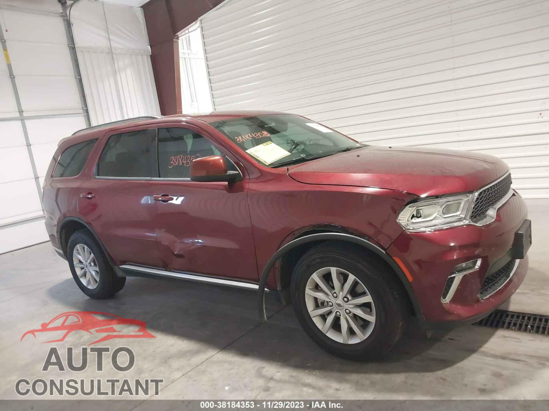 DODGE DURANGO 2021 - 1C4RDJAG1MC865786