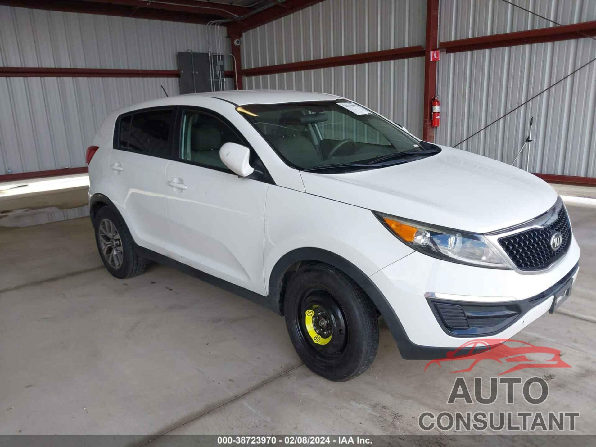 KIA SPORTAGE 2016 - KNDPB3AC3G7879580