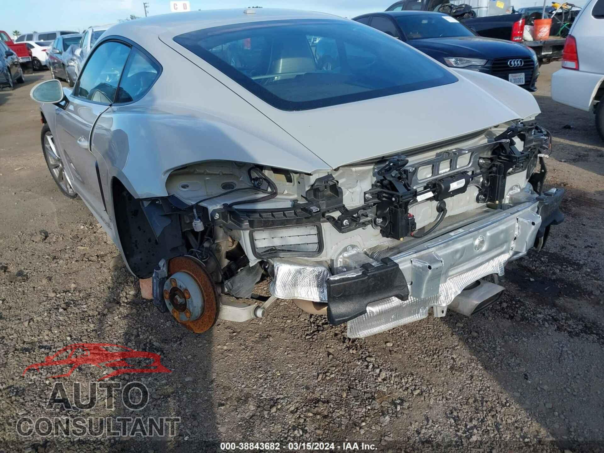 PORSCHE 718 CAYMAN 2019 - WP0AA2A84KS260538