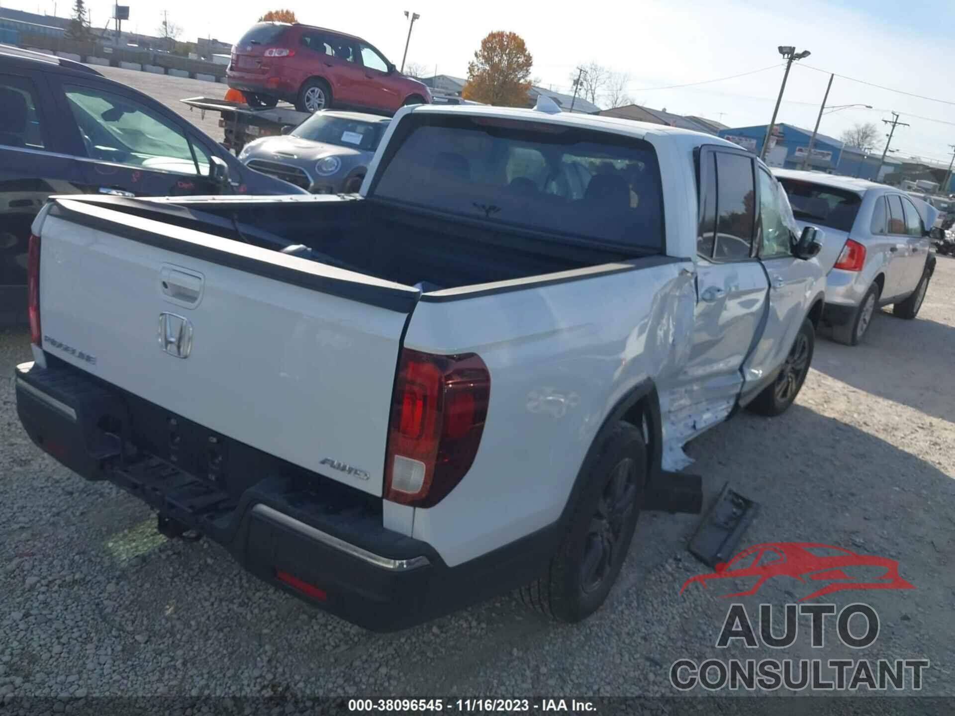 HONDA RIDGELINE 2019 - 5FPYK3F13KB046142