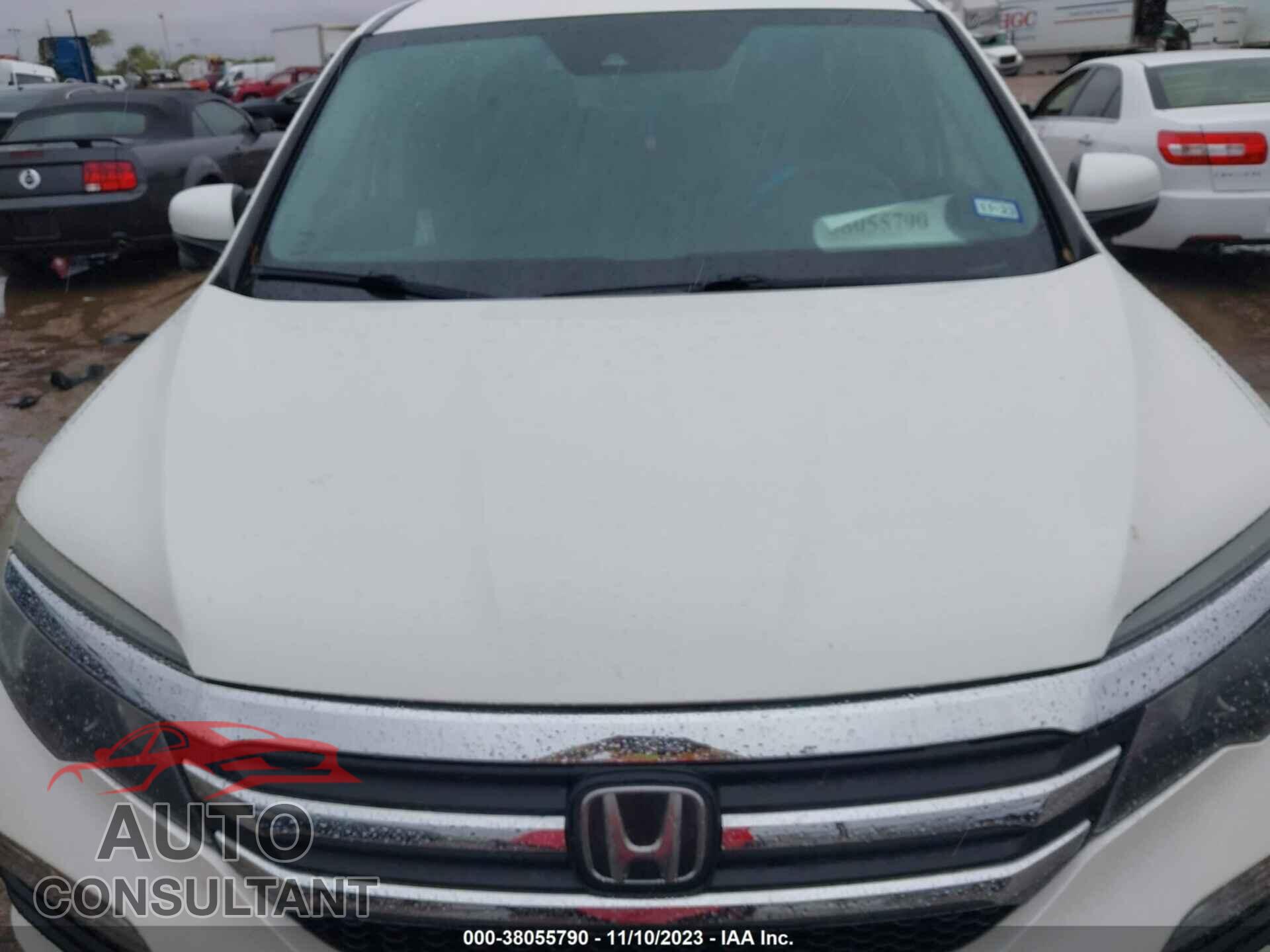 HONDA PILOT 2017 - 5FNYF5H69HB035012