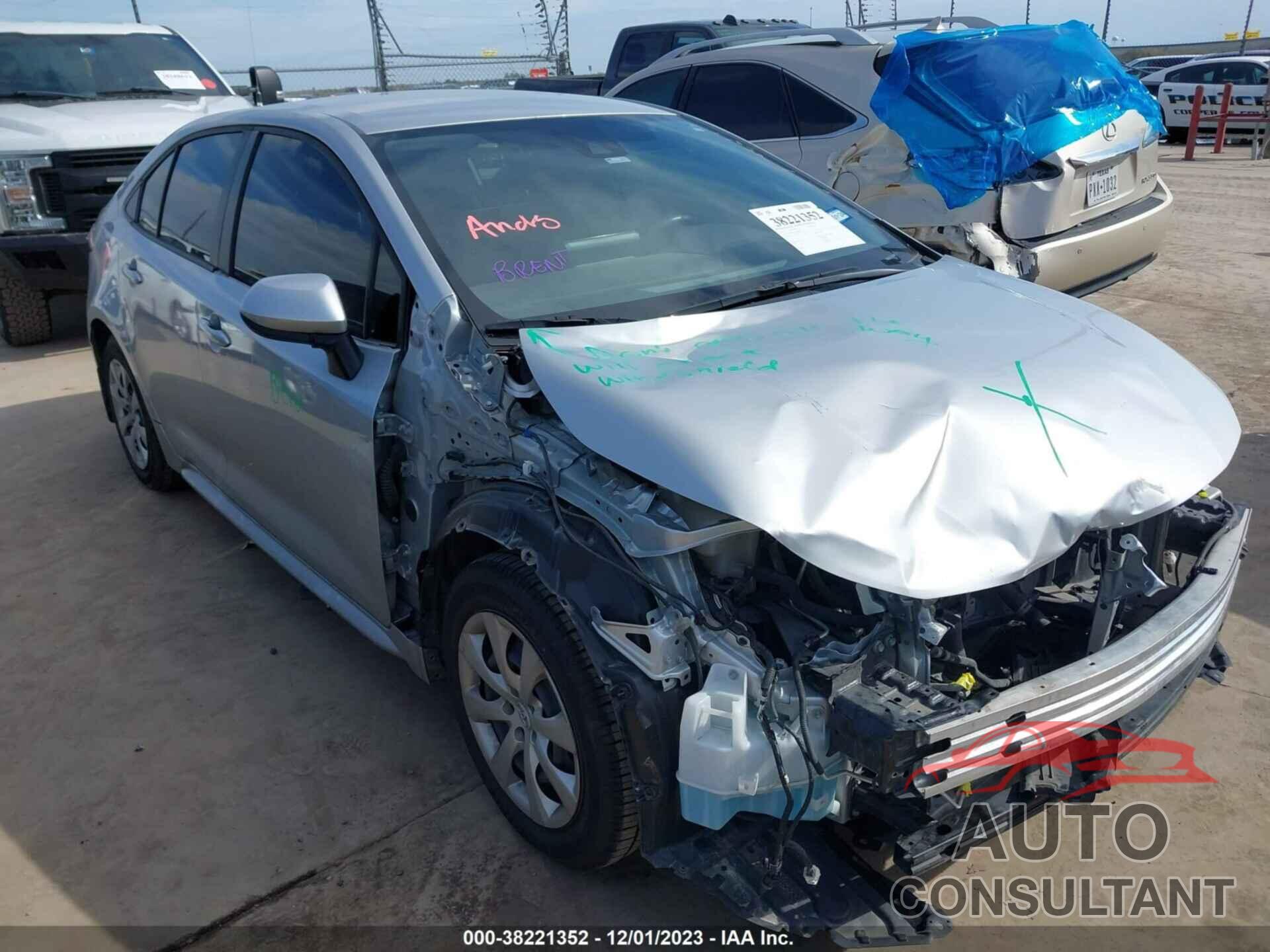 TOYOTA COROLLA 2022 - JTDEPMAE5N3004490