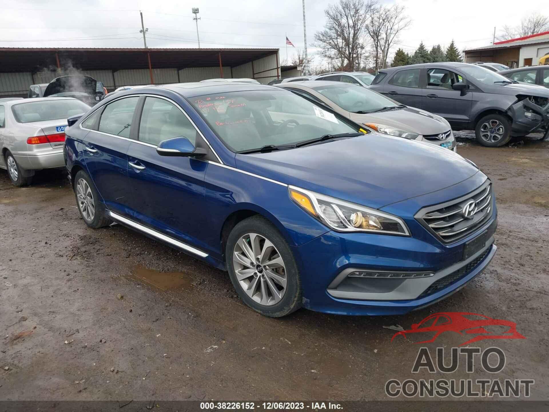 HYUNDAI SONATA 2017 - 5NPE34AF9HH478455