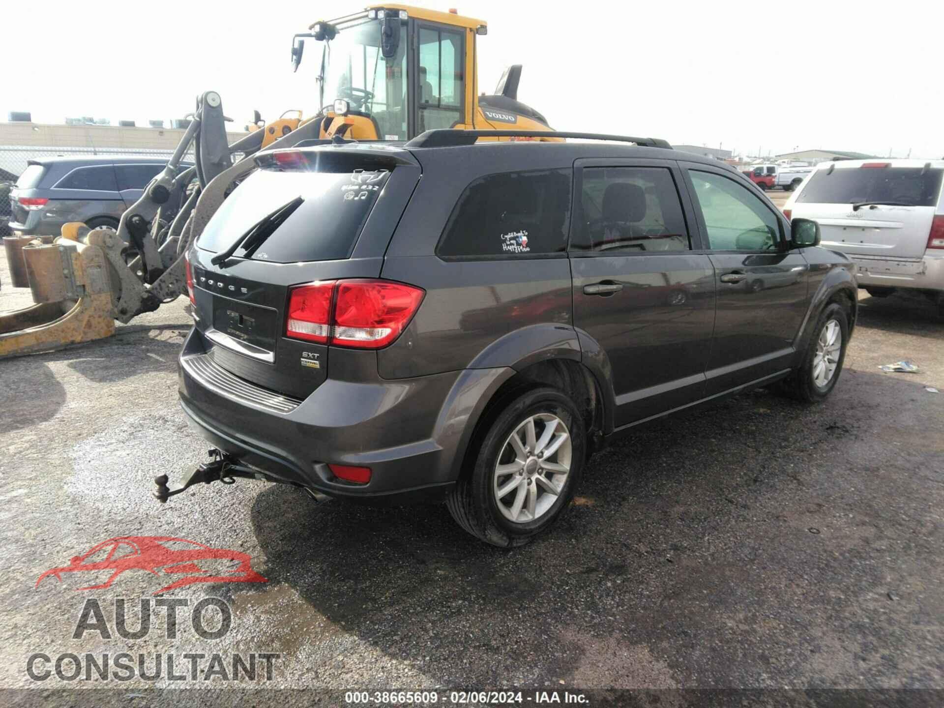 DODGE JOURNEY 2016 - 3C4PDCBG2GT100435