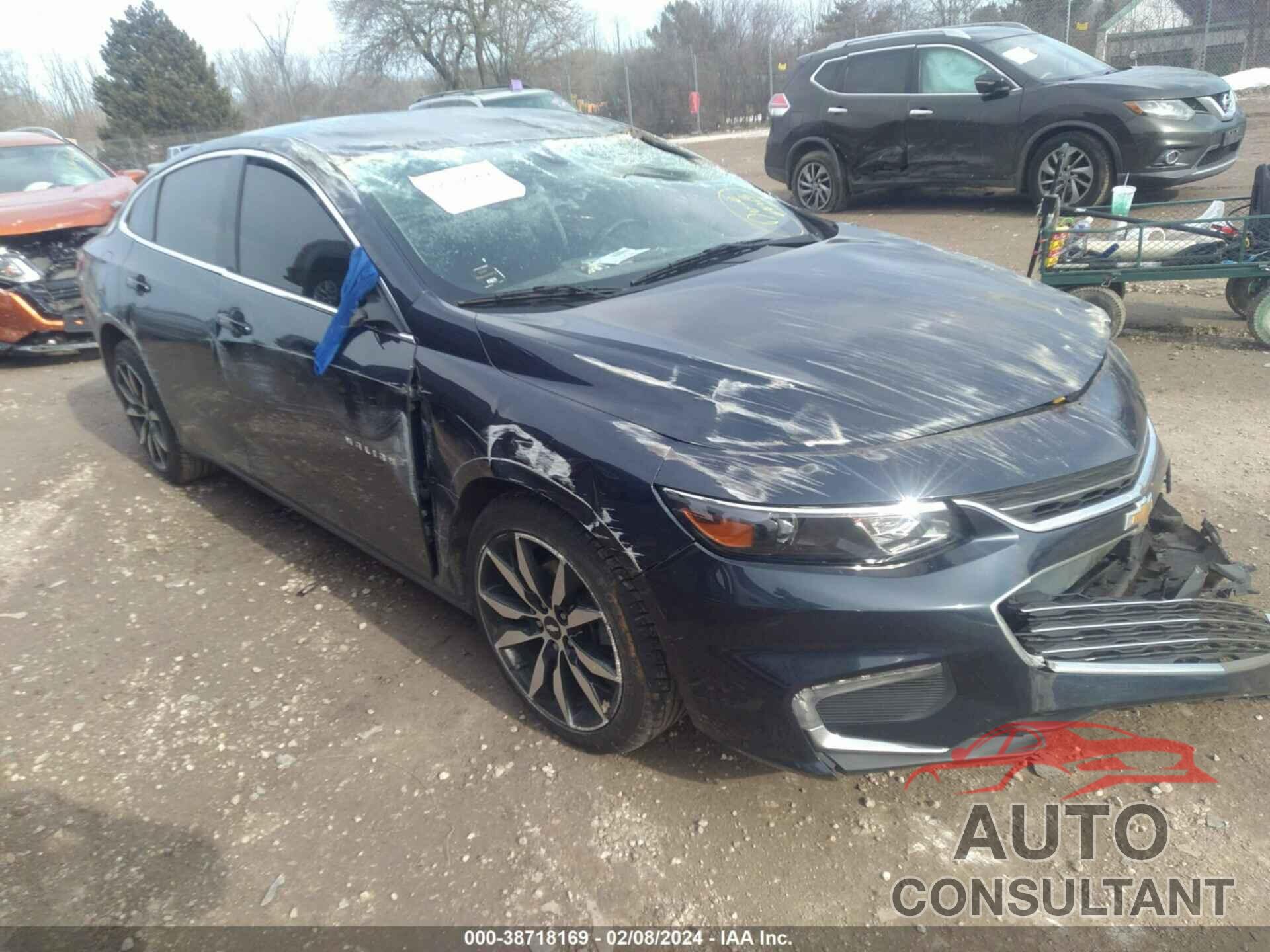 CHEVROLET MALIBU 2017 - 1G1ZE5ST0HF267993