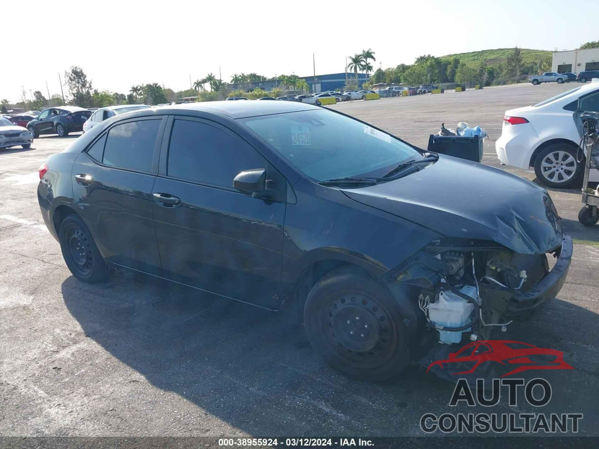 TOYOTA COROLLA 2018 - 5YFBURHE7JP789319