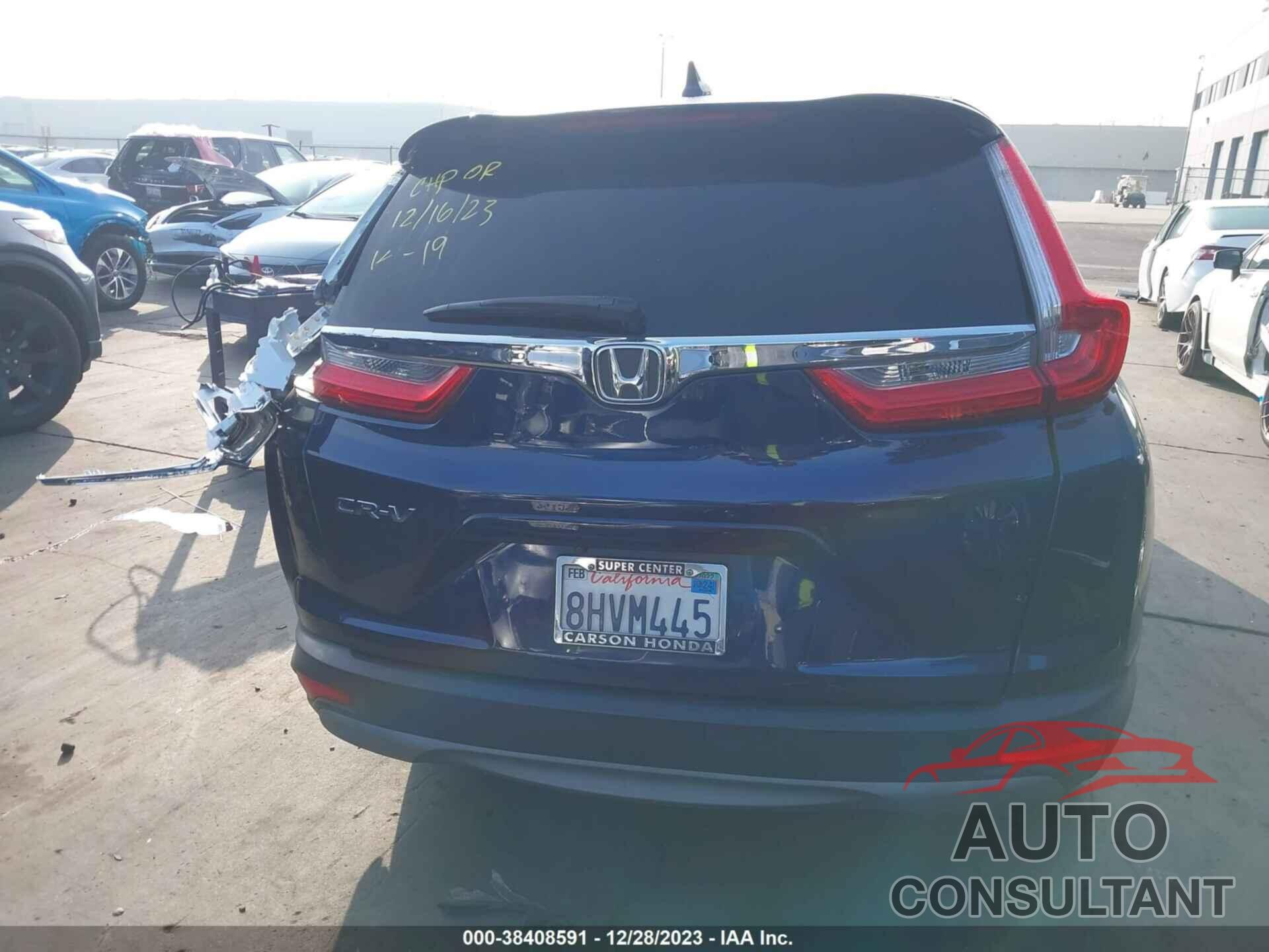 HONDA CR-V 2018 - 5J6RW1H54JA012802