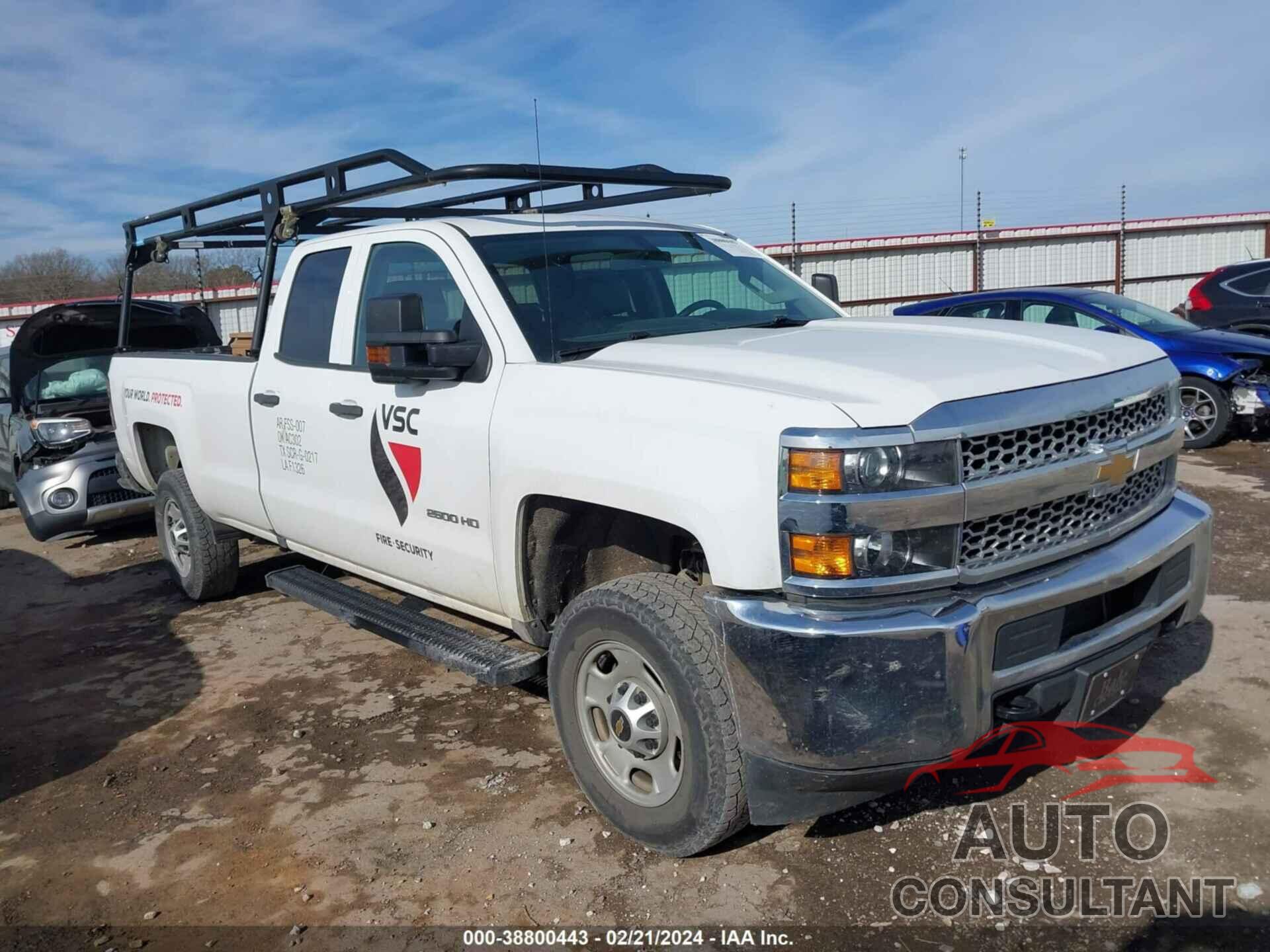 CHEVROLET SILVERADO 2500HD 2019 - 2GC2CREG6K1202052