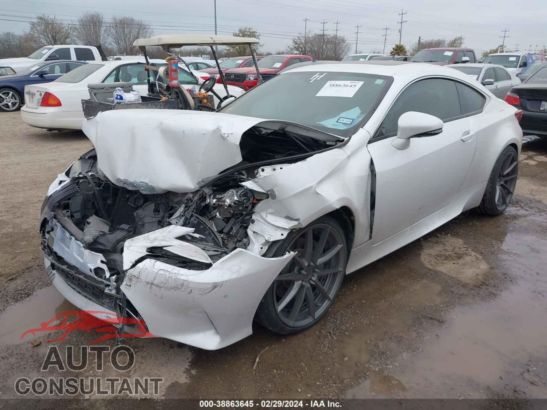 LEXUS RC 2016 - JTHHE5BC5G5012245