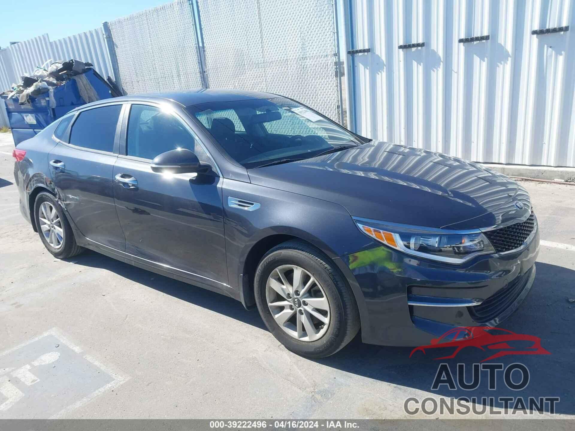 KIA OPTIMA 2017 - KNAGT4L36H5132923