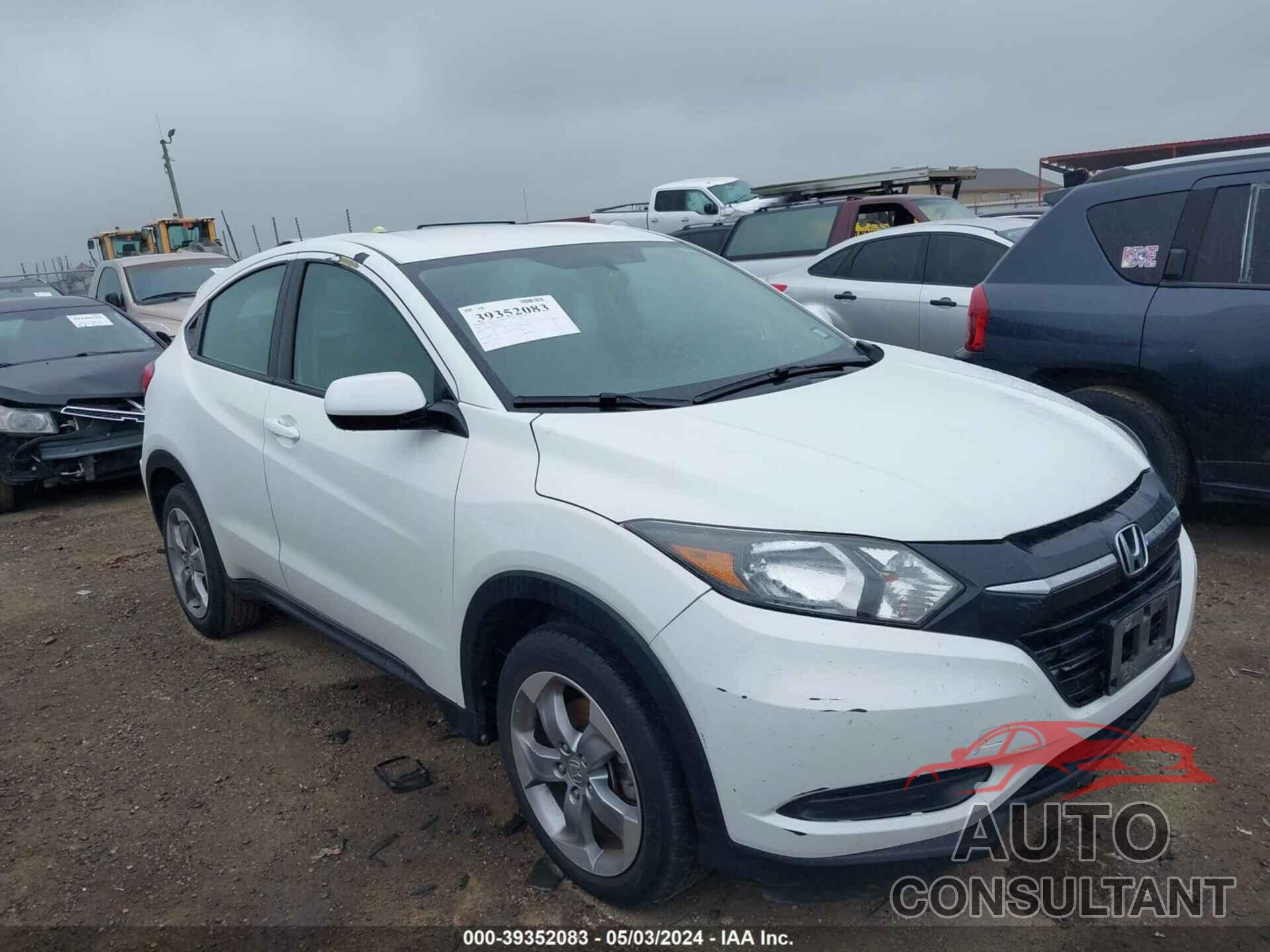 HONDA HR-V 2018 - 3CZRU5H31JM709021