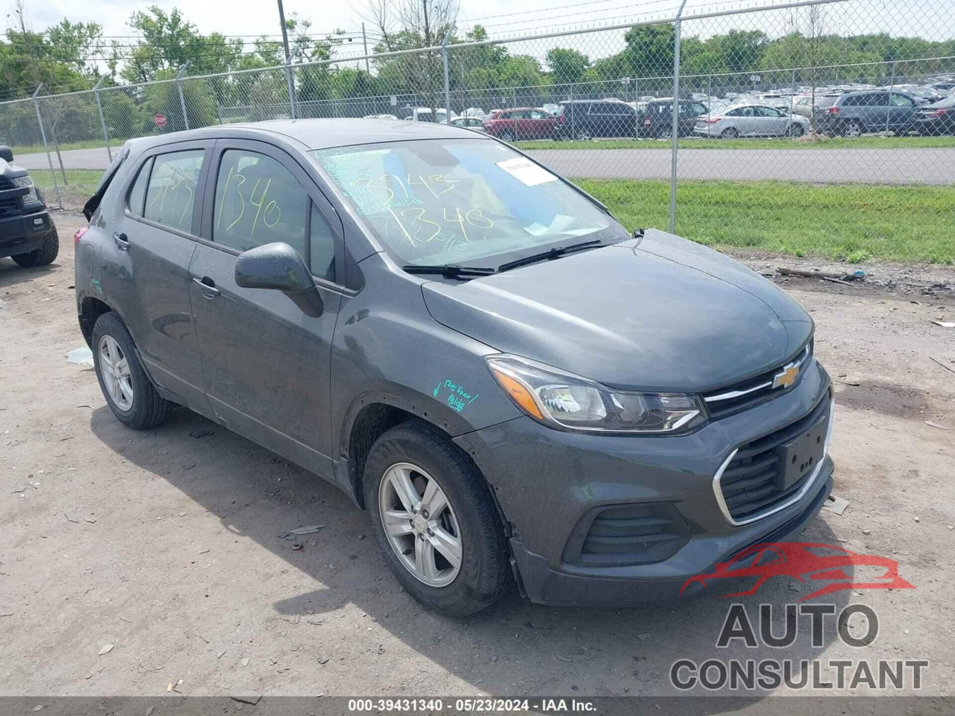 CHEVROLET TRAX 2020 - 3GNCJKSB8LL186633