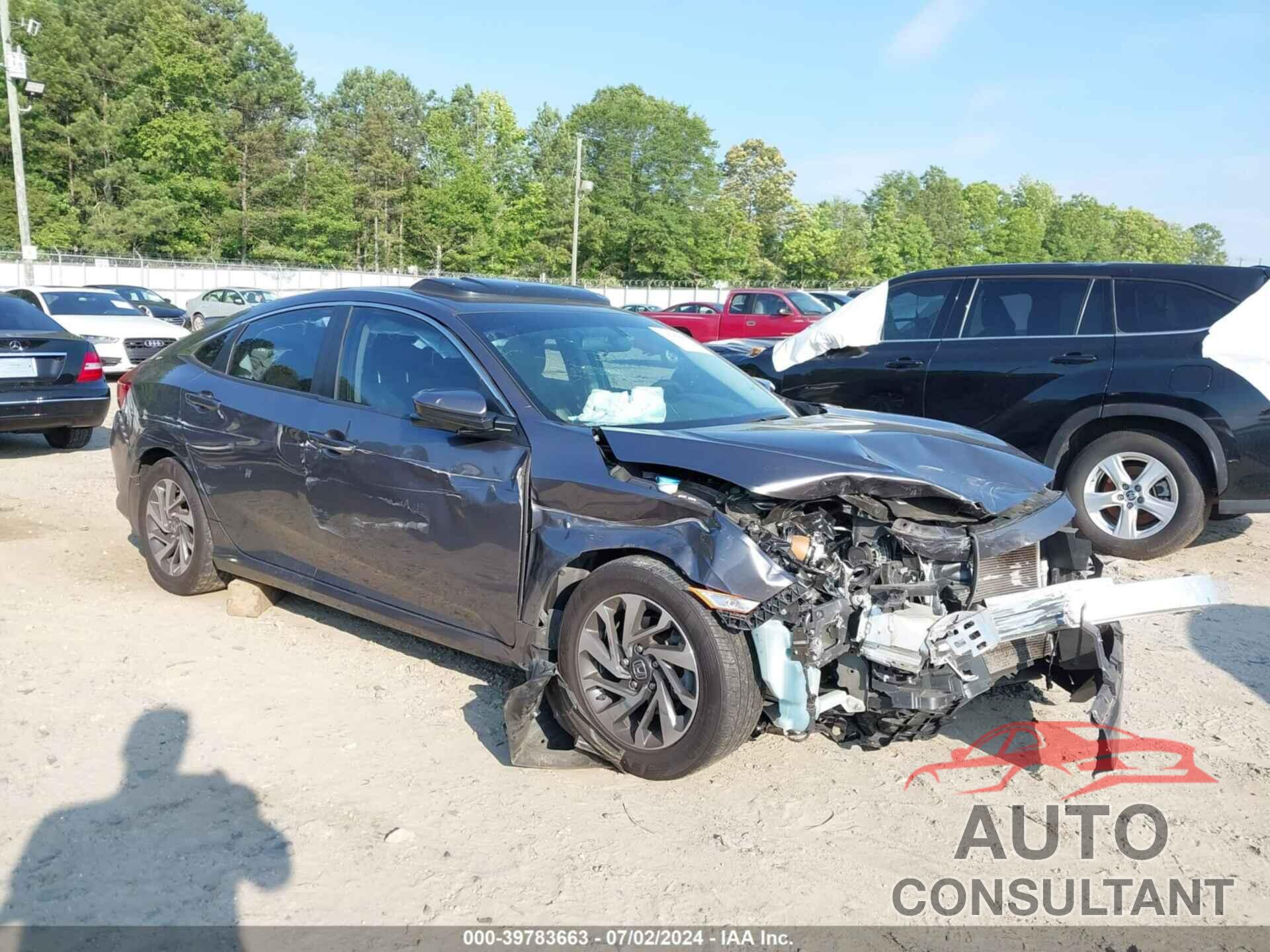 HONDA CIVIC 2017 - 19XFC2F77HE066551